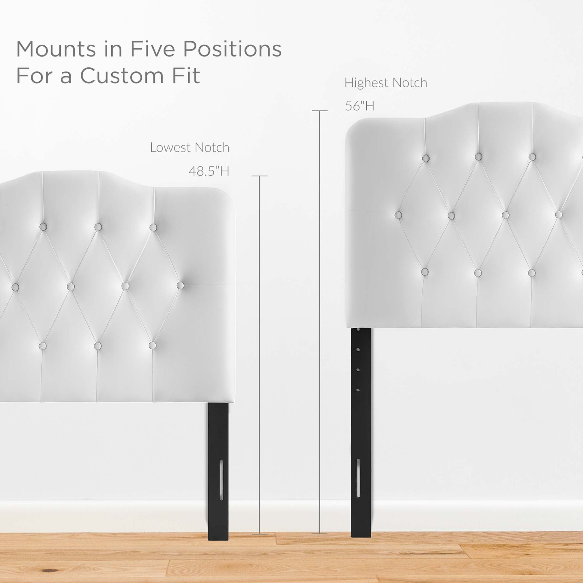 Modway Annabel Upholstered Vinyl Twin Headboard