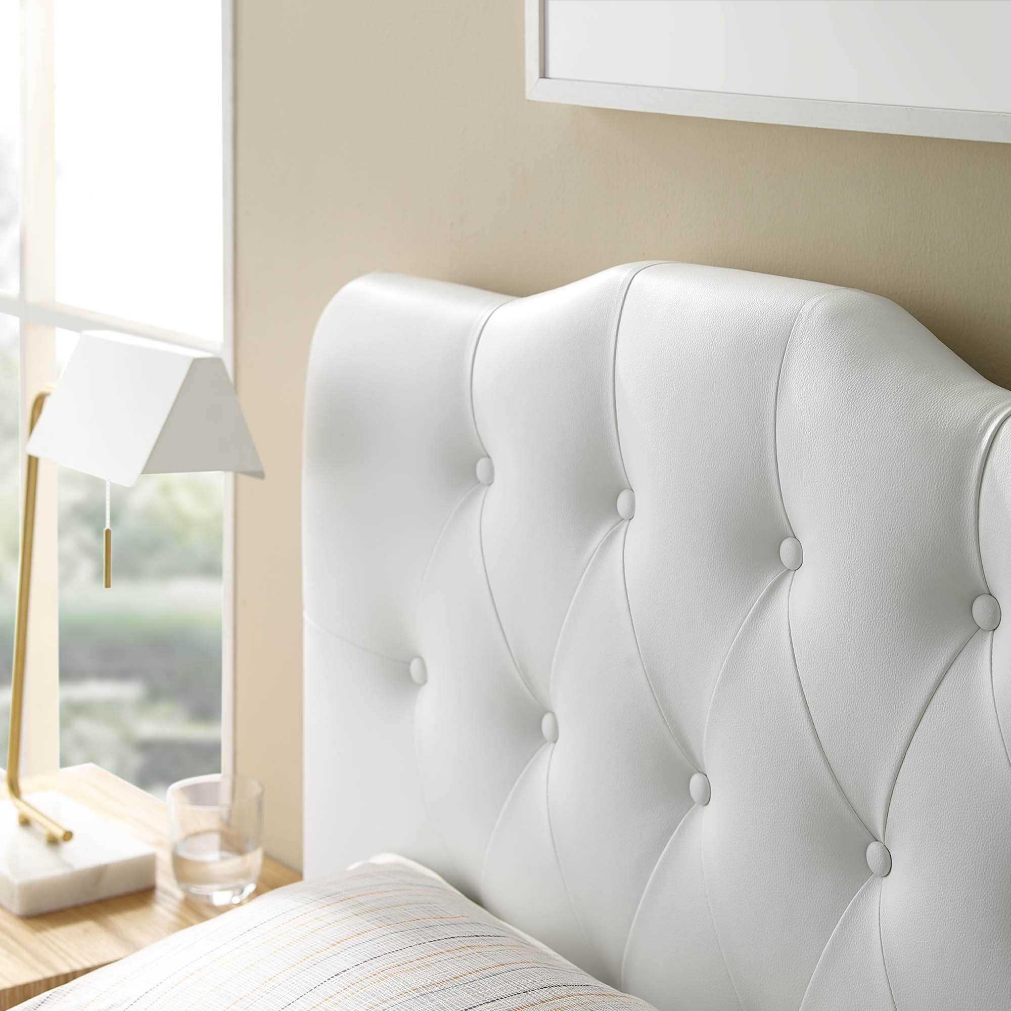Modway Annabel Upholstered Vinyl Twin Headboard