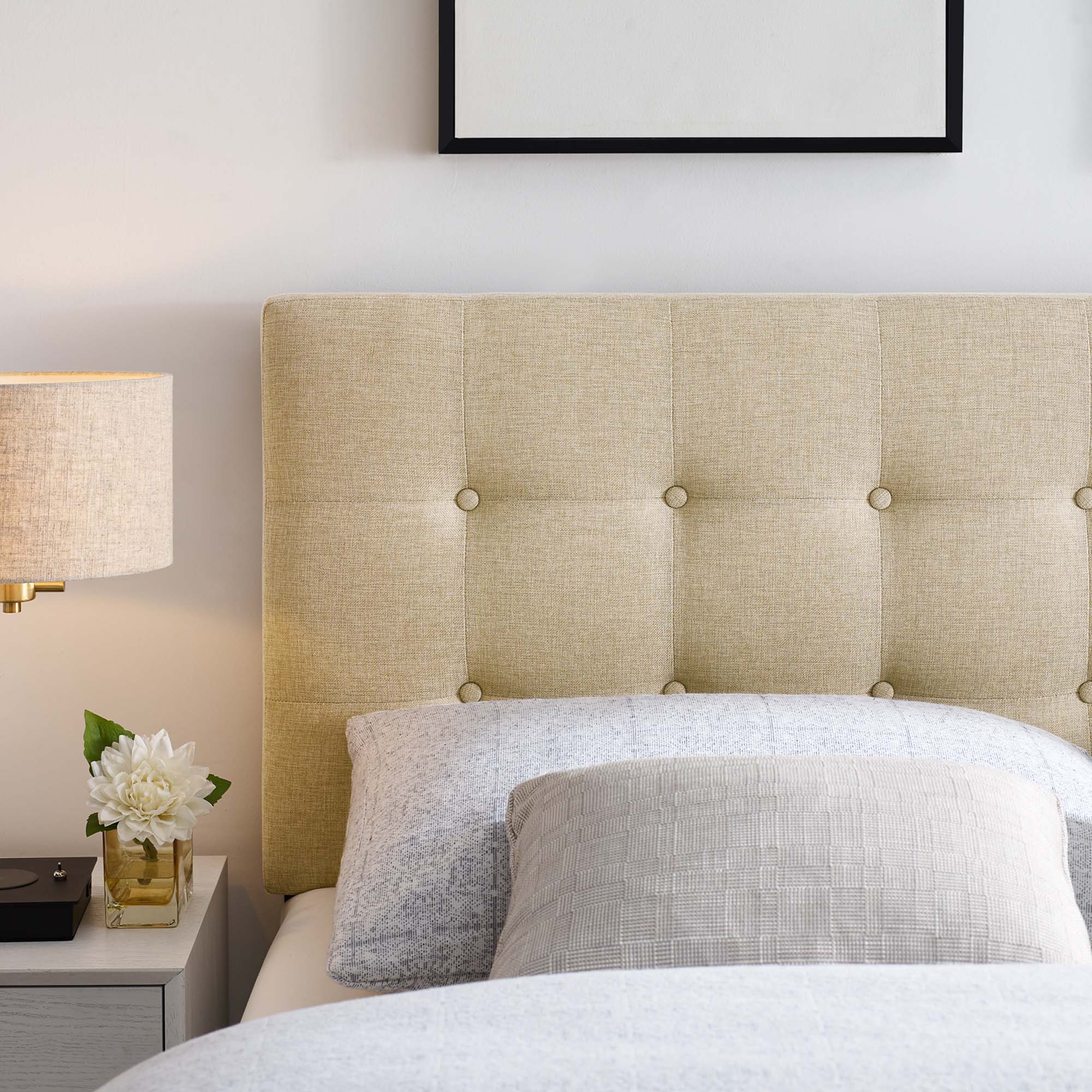 Modway Emily Upholstered Fabric Queen Headboard