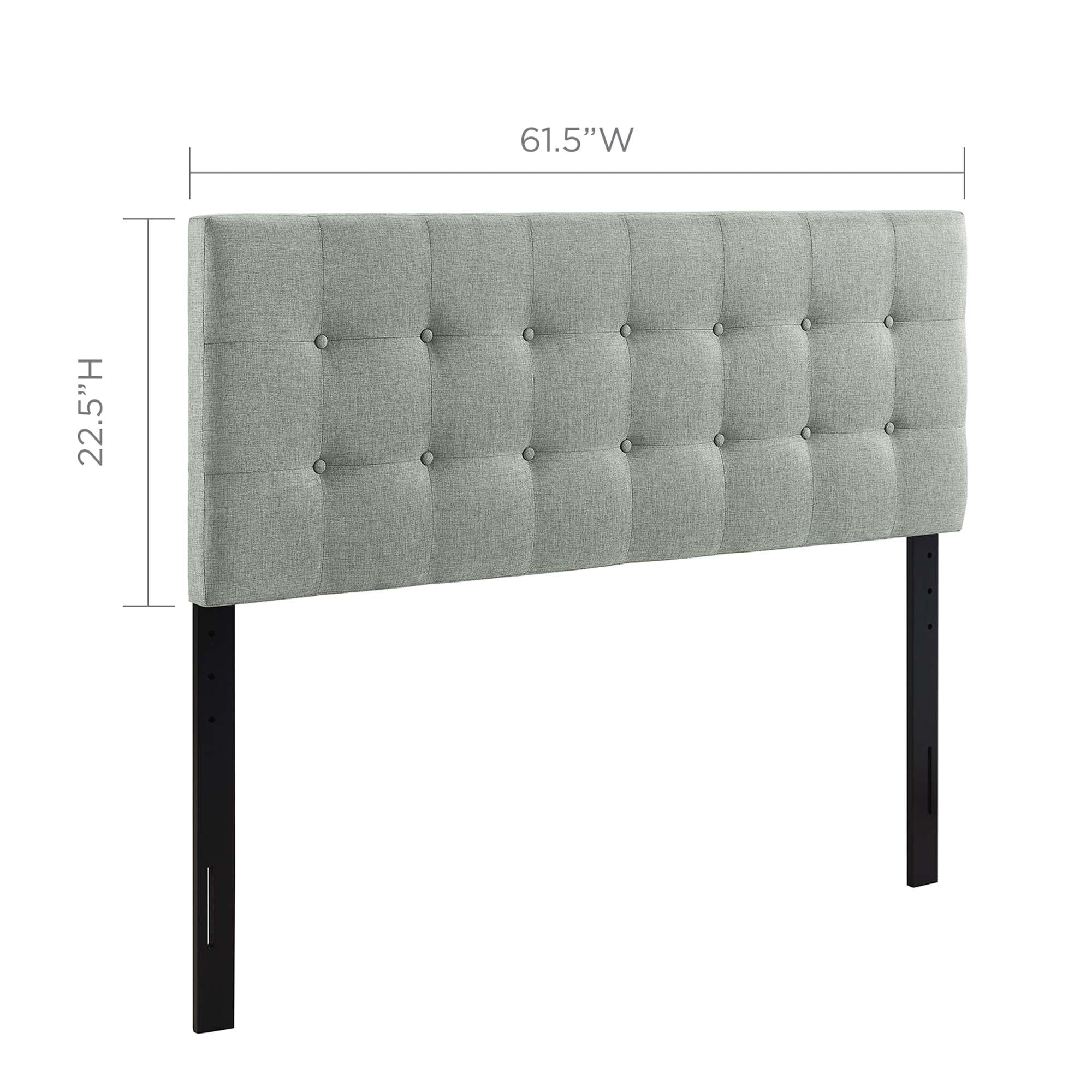 Modway Emily Upholstered Fabric Queen Headboard