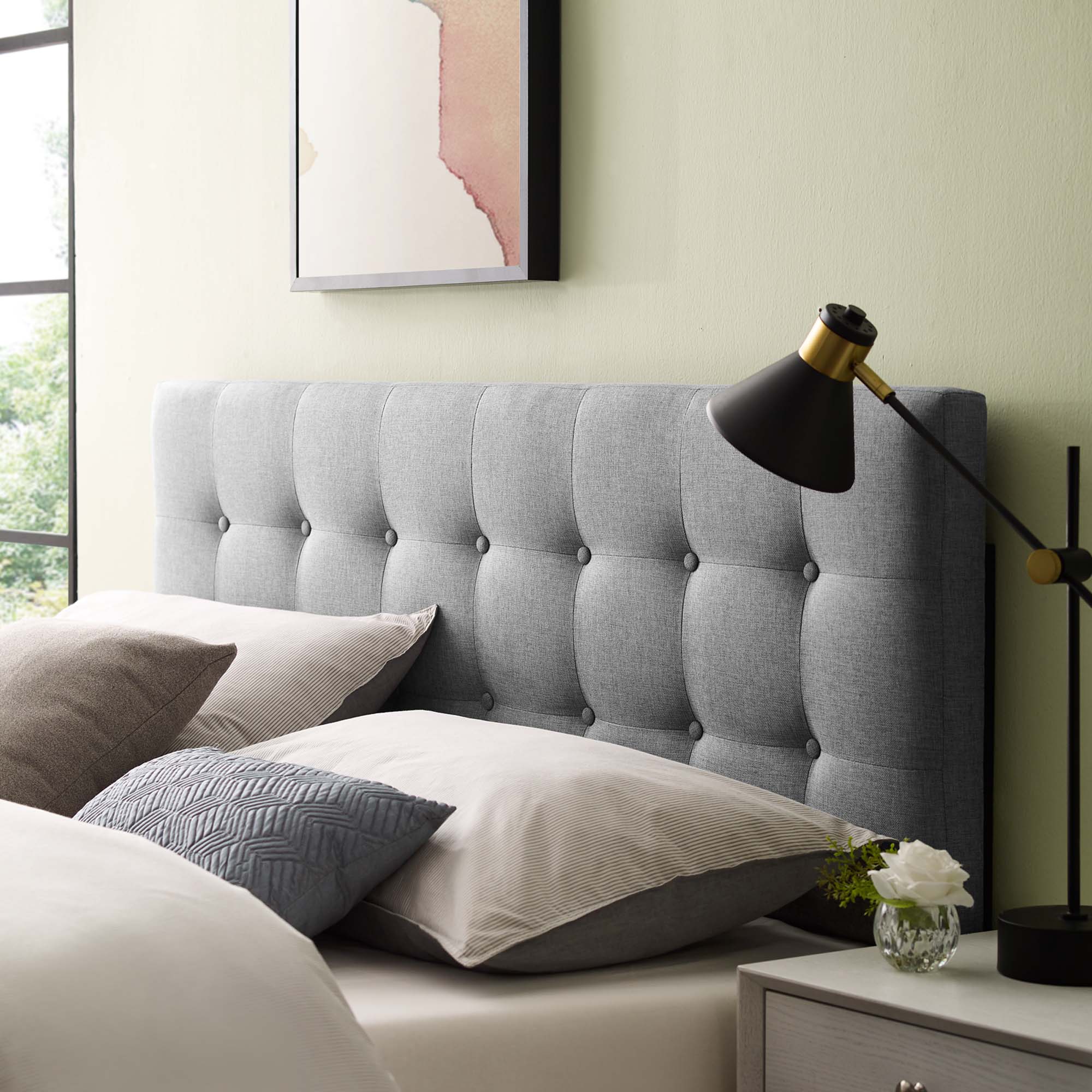 Modway Emily Upholstered Fabric Queen Headboard