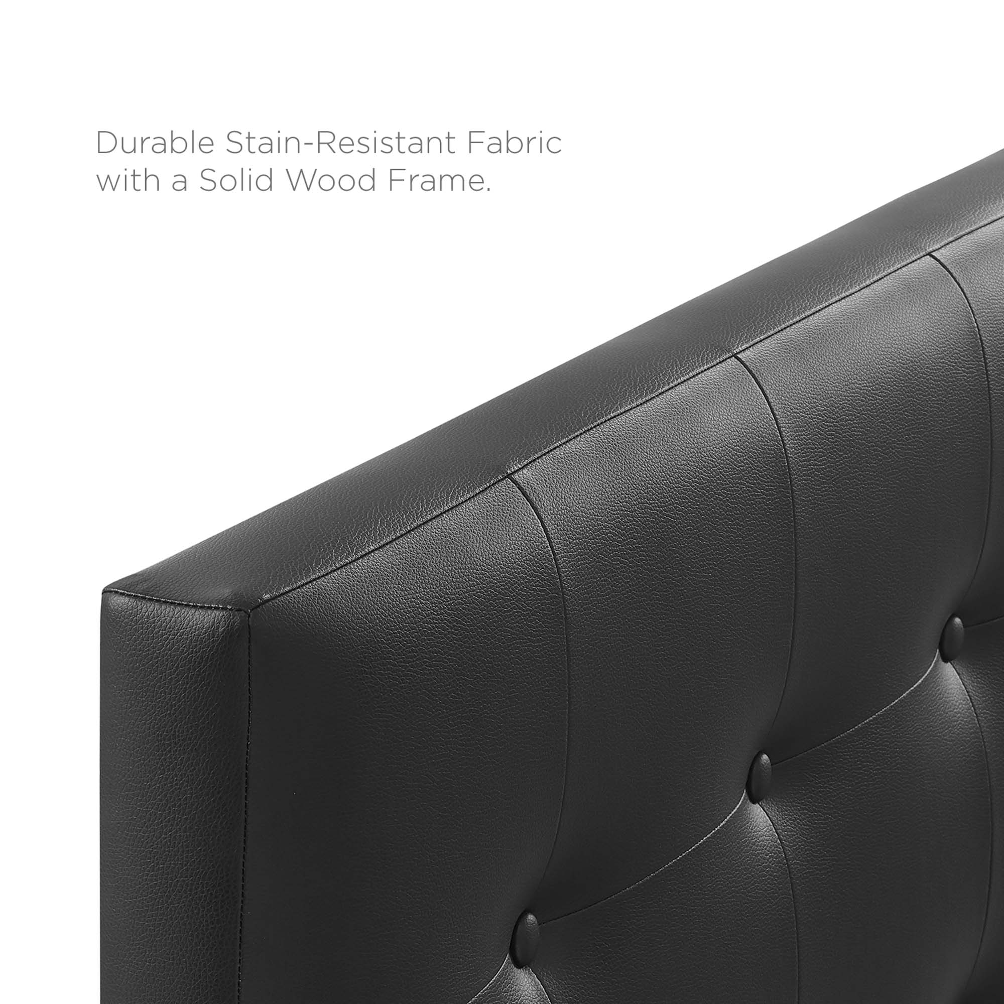 Modway Emily Upholstered Vinyl Queen Headboard
