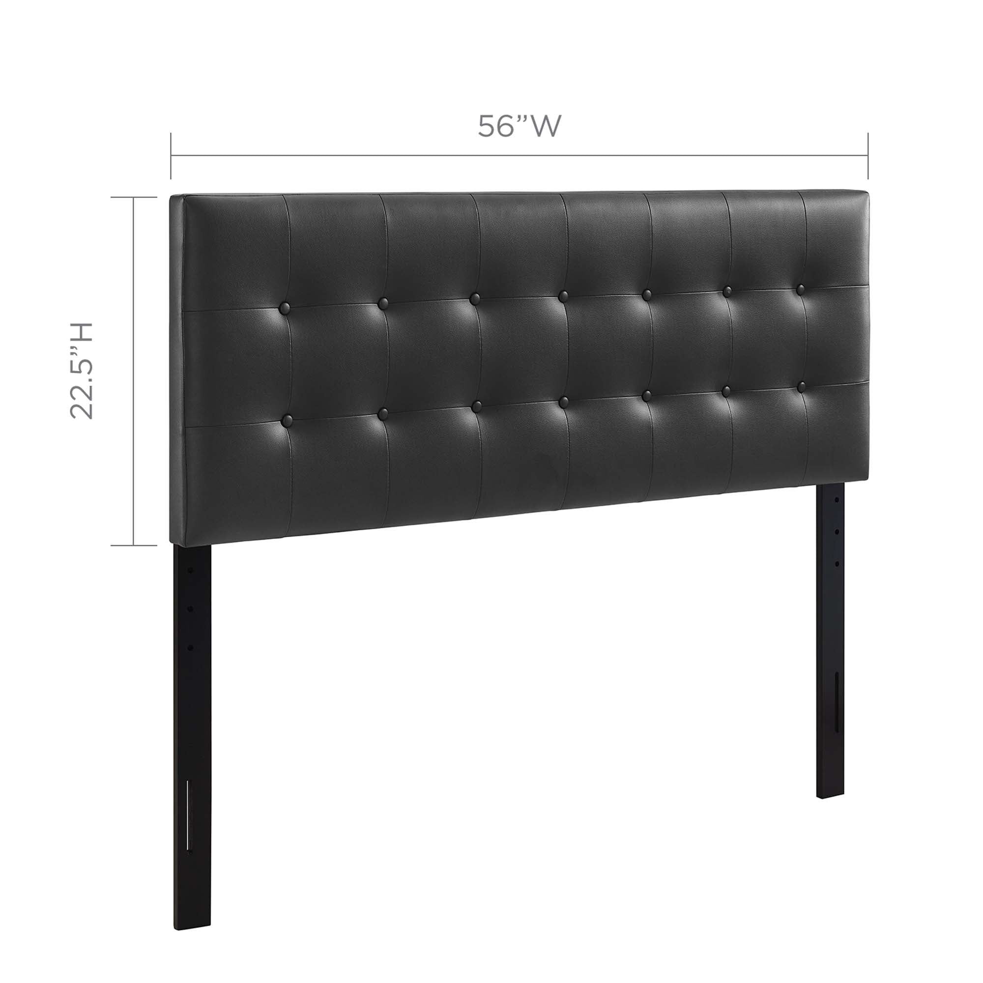 Modway Emily Upholstered Vinyl Full Headboard