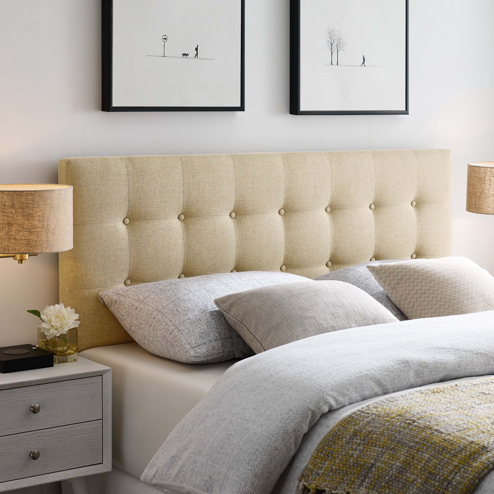 Modway Emily Upholstered Fabric King Headboard