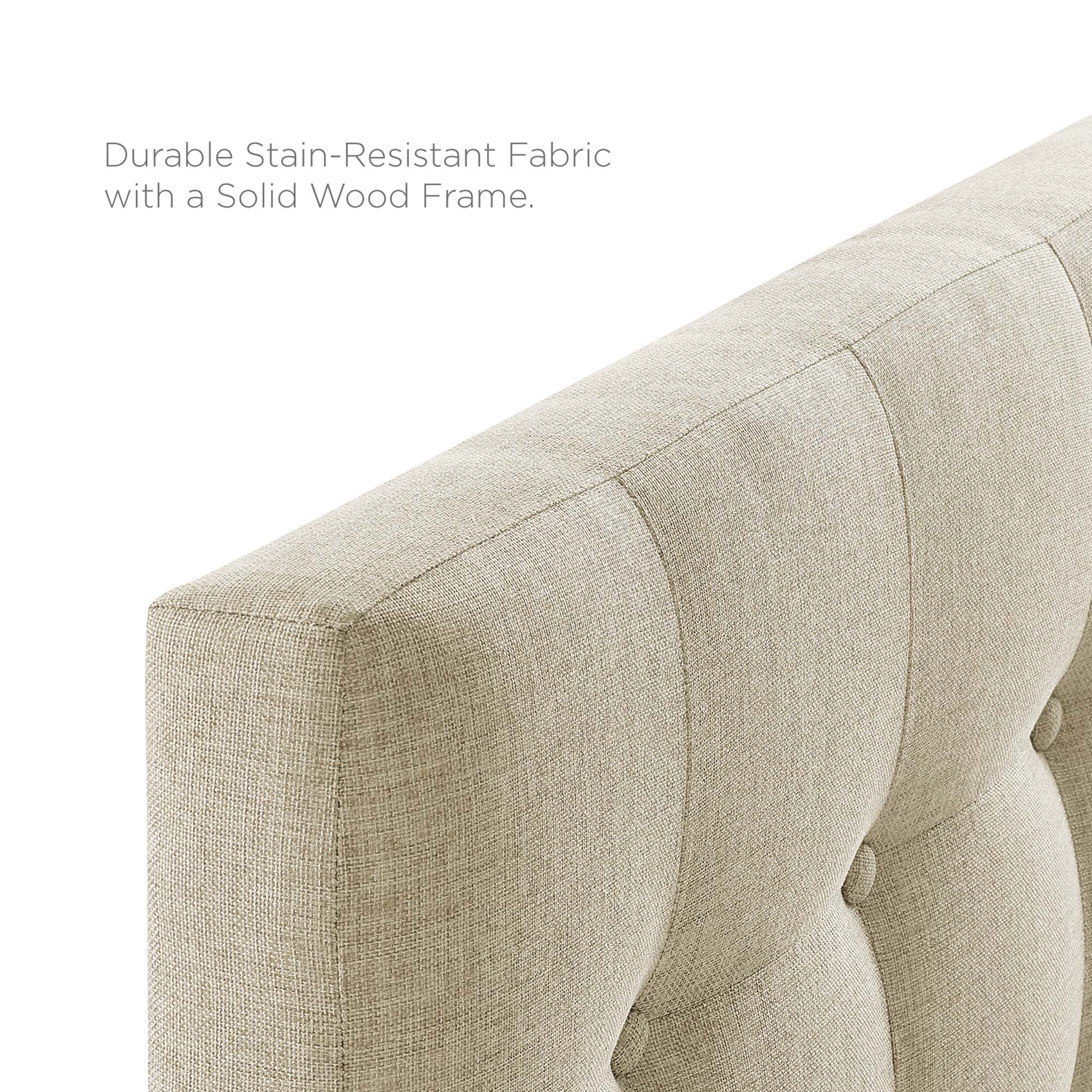 Modway Emily Upholstered Fabric Twin Headboard