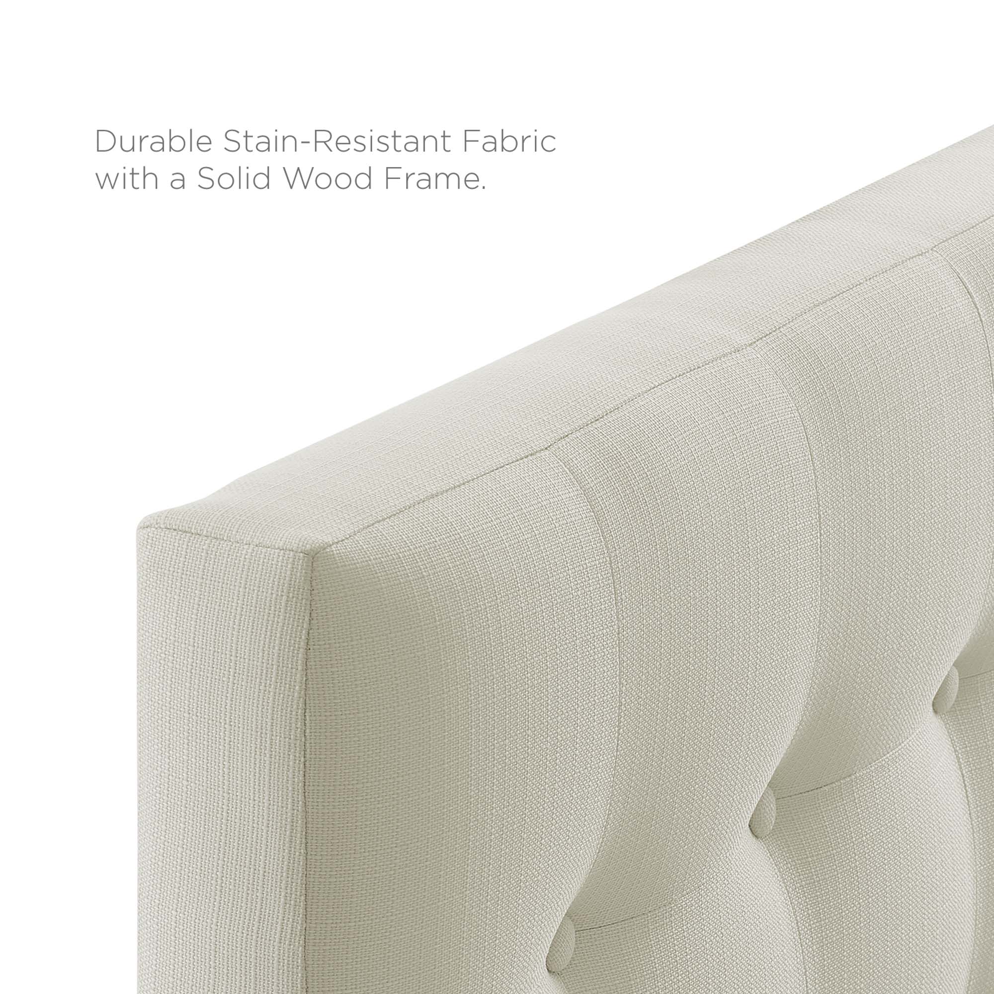 Modway Emily Upholstered Fabric Twin Headboard