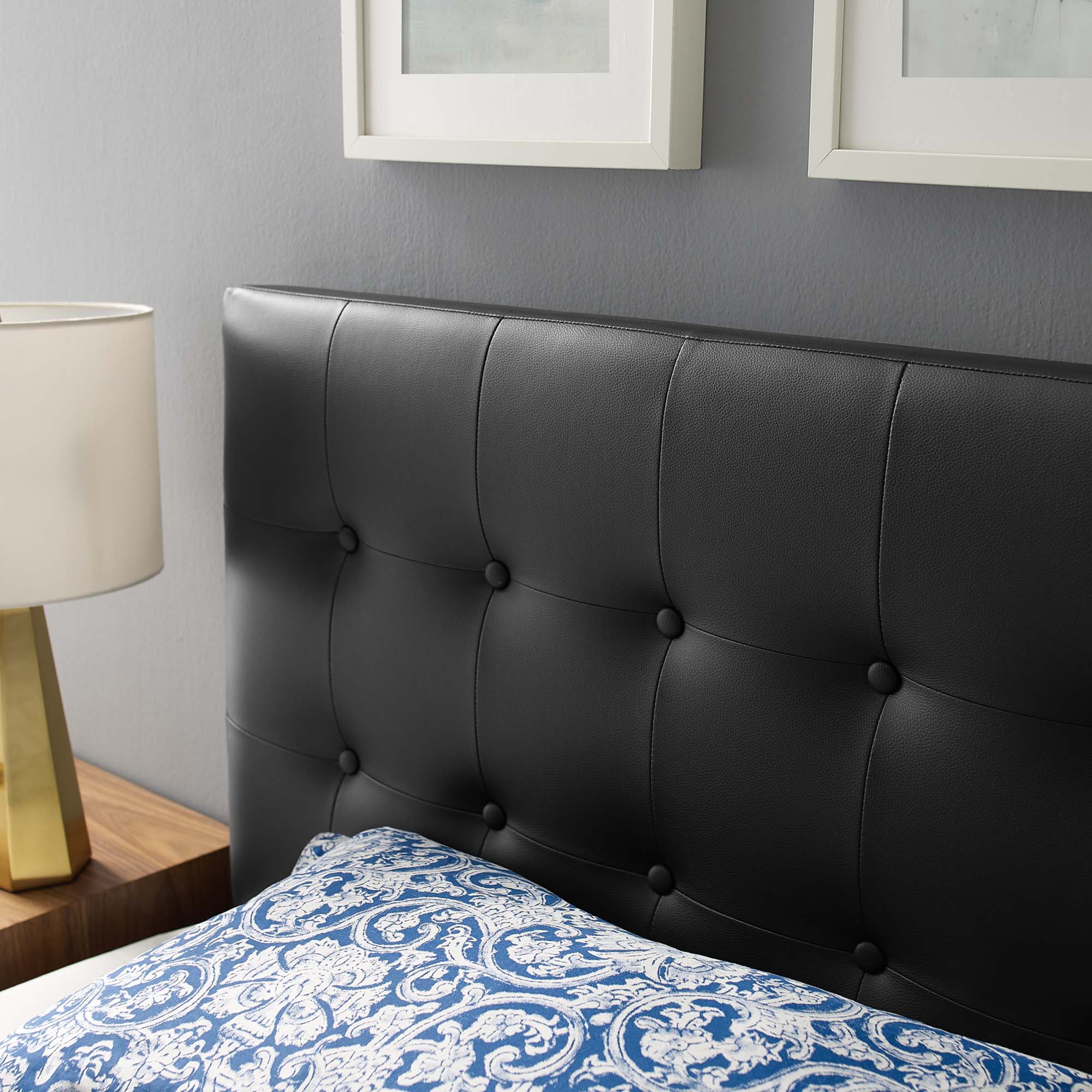 Modway Emily Upholstered Vinyl Twin Headboard