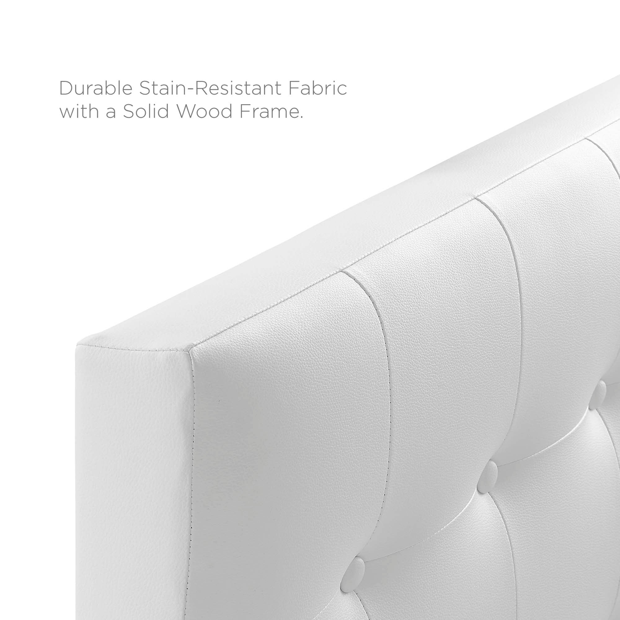 Modway Emily Upholstered Vinyl Twin Headboard