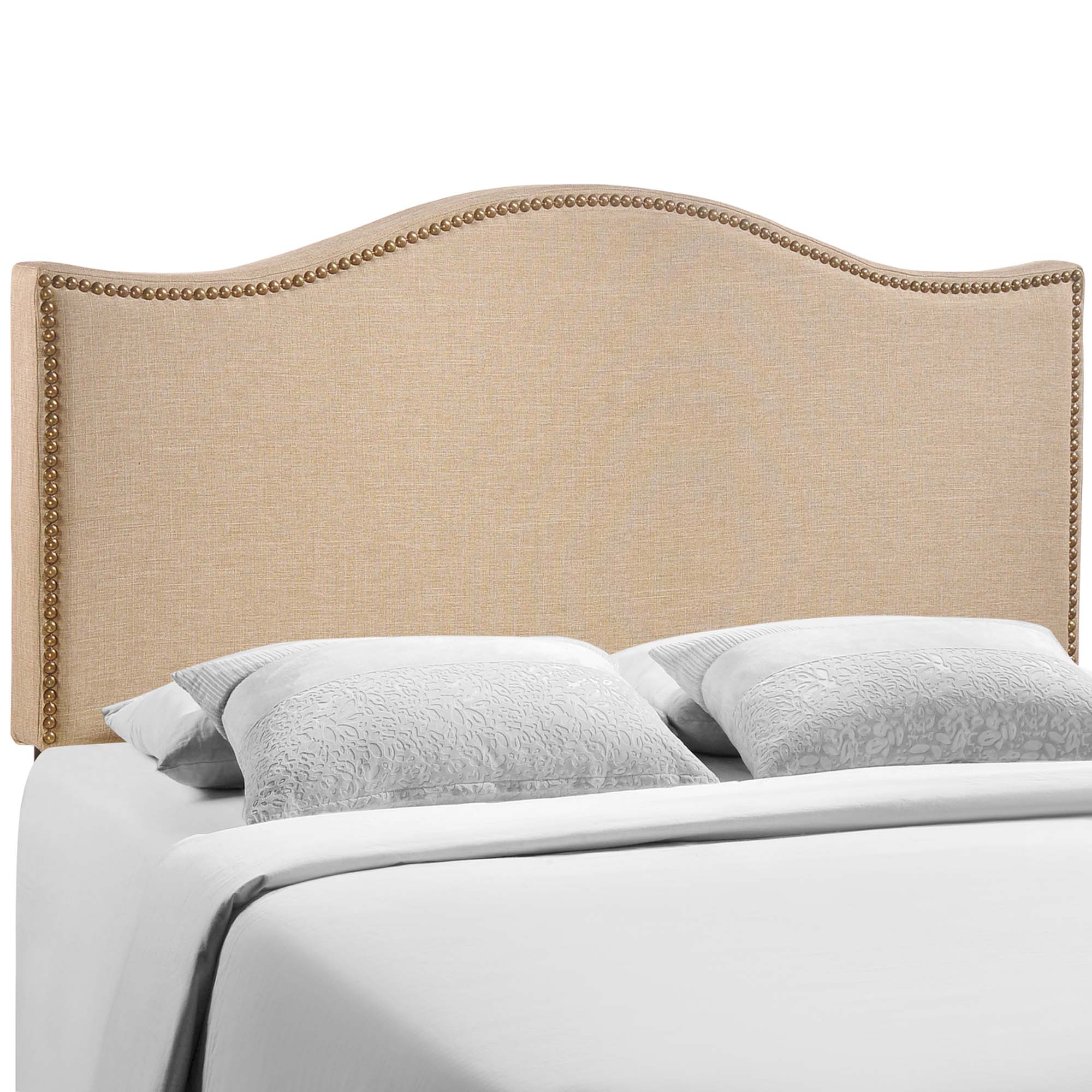 Modway Curl Nailhead Upholstered Queen Headboard
