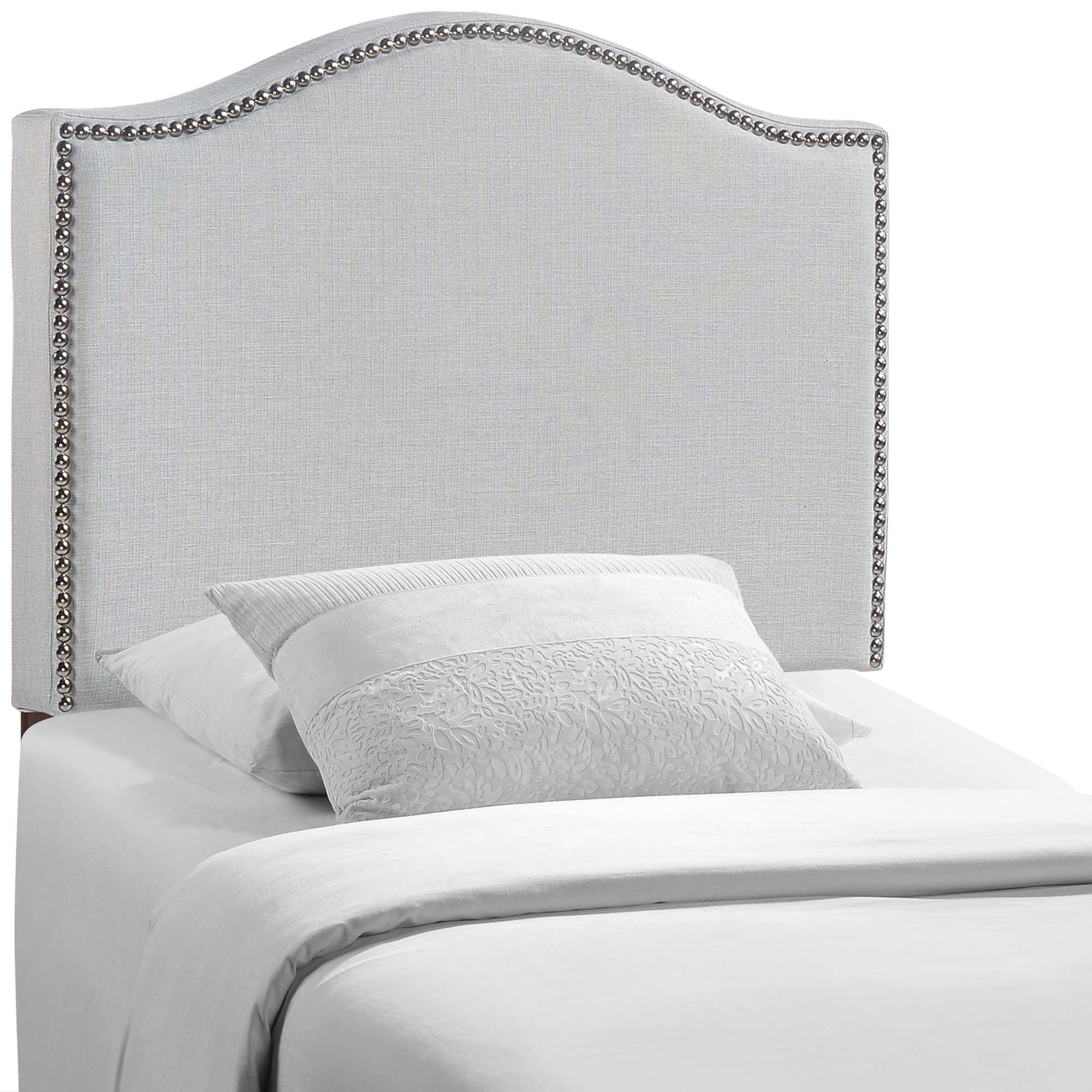 Modway Curl Nailhead Upholstered Twin Headboard