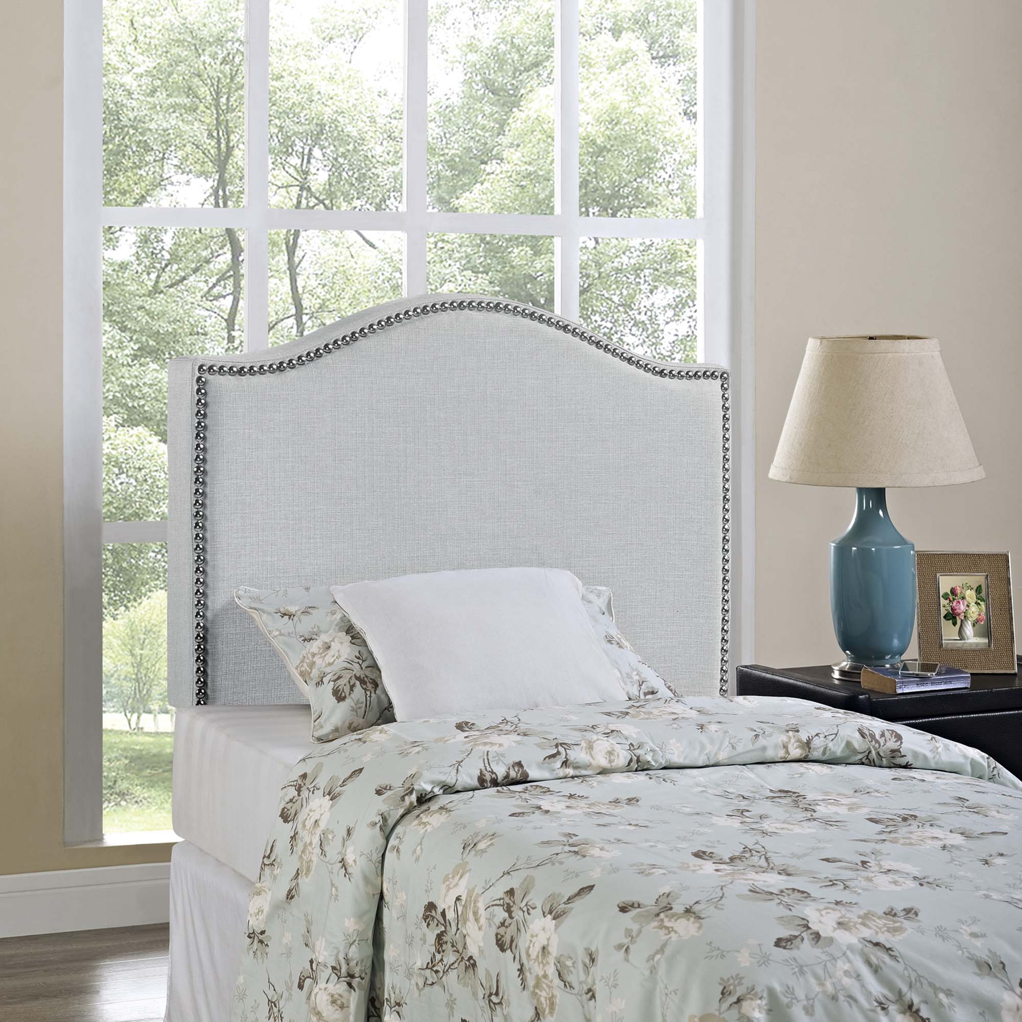 Modway Curl Nailhead Upholstered Twin Headboard