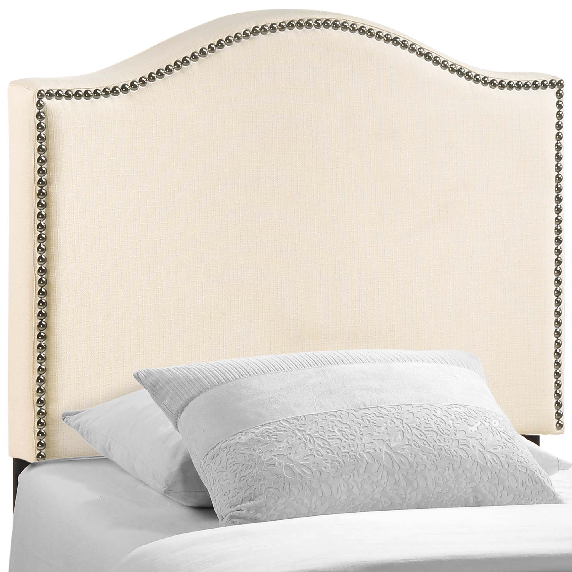 Modway Curl Nailhead Upholstered Twin Headboard
