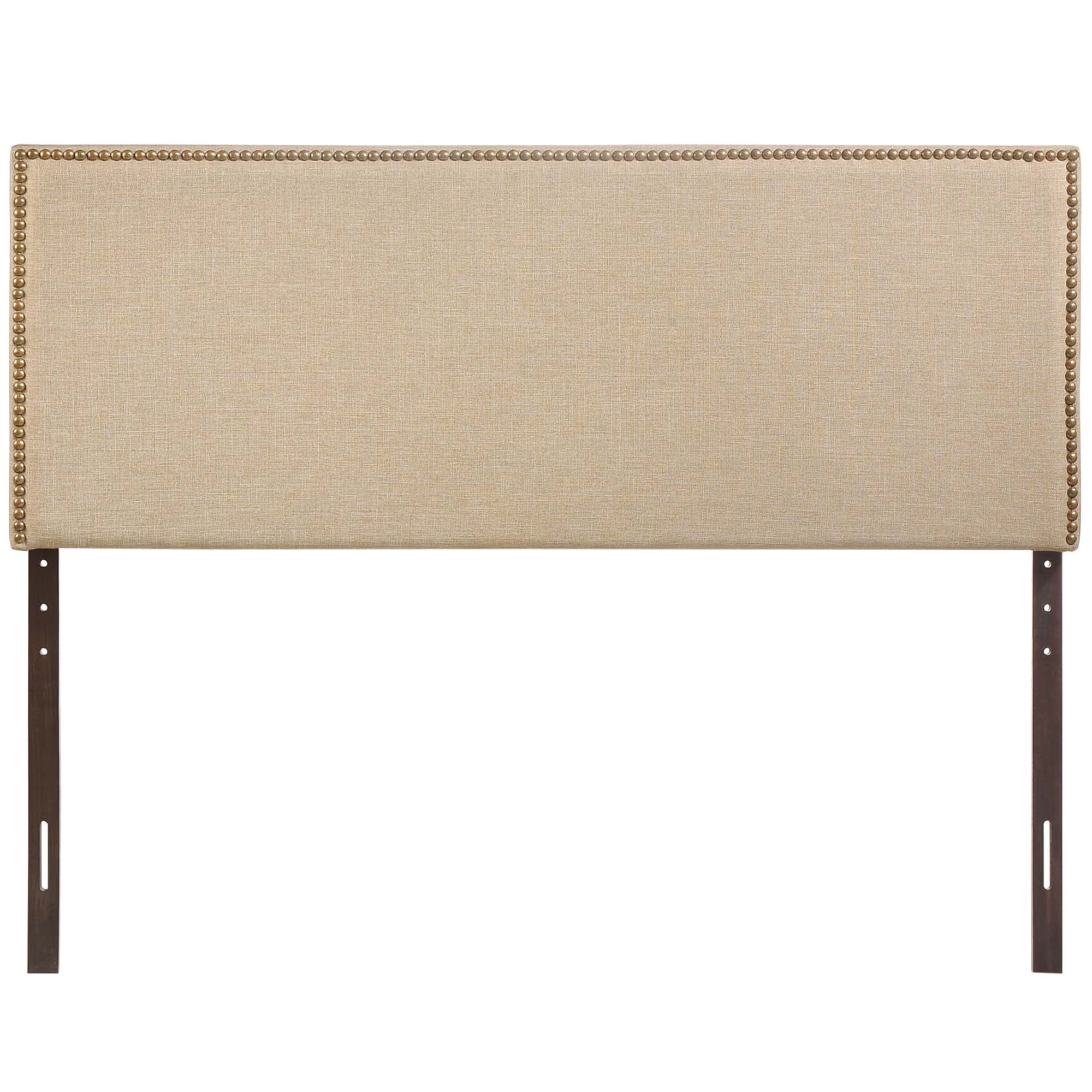 Modway Region Nailhead Upholstered Queen Headboard