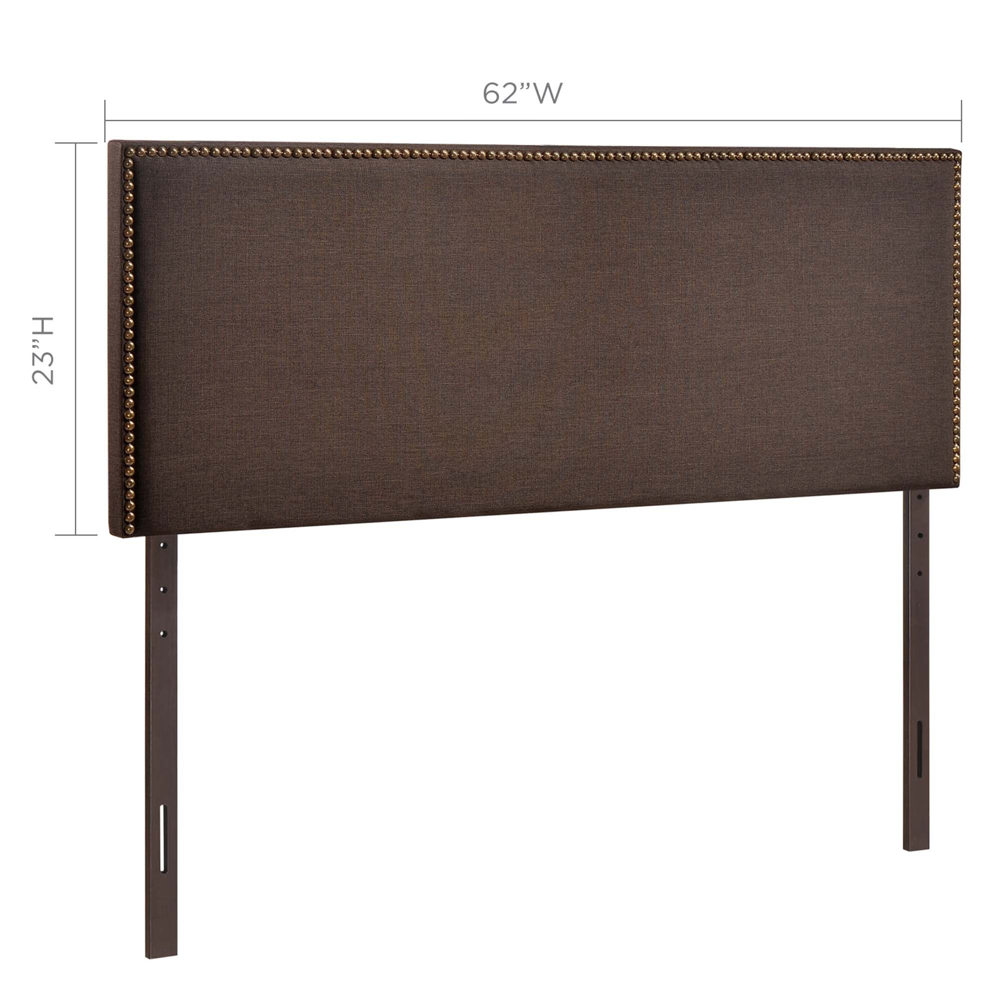 Modway Region Nailhead Upholstered Queen Headboard