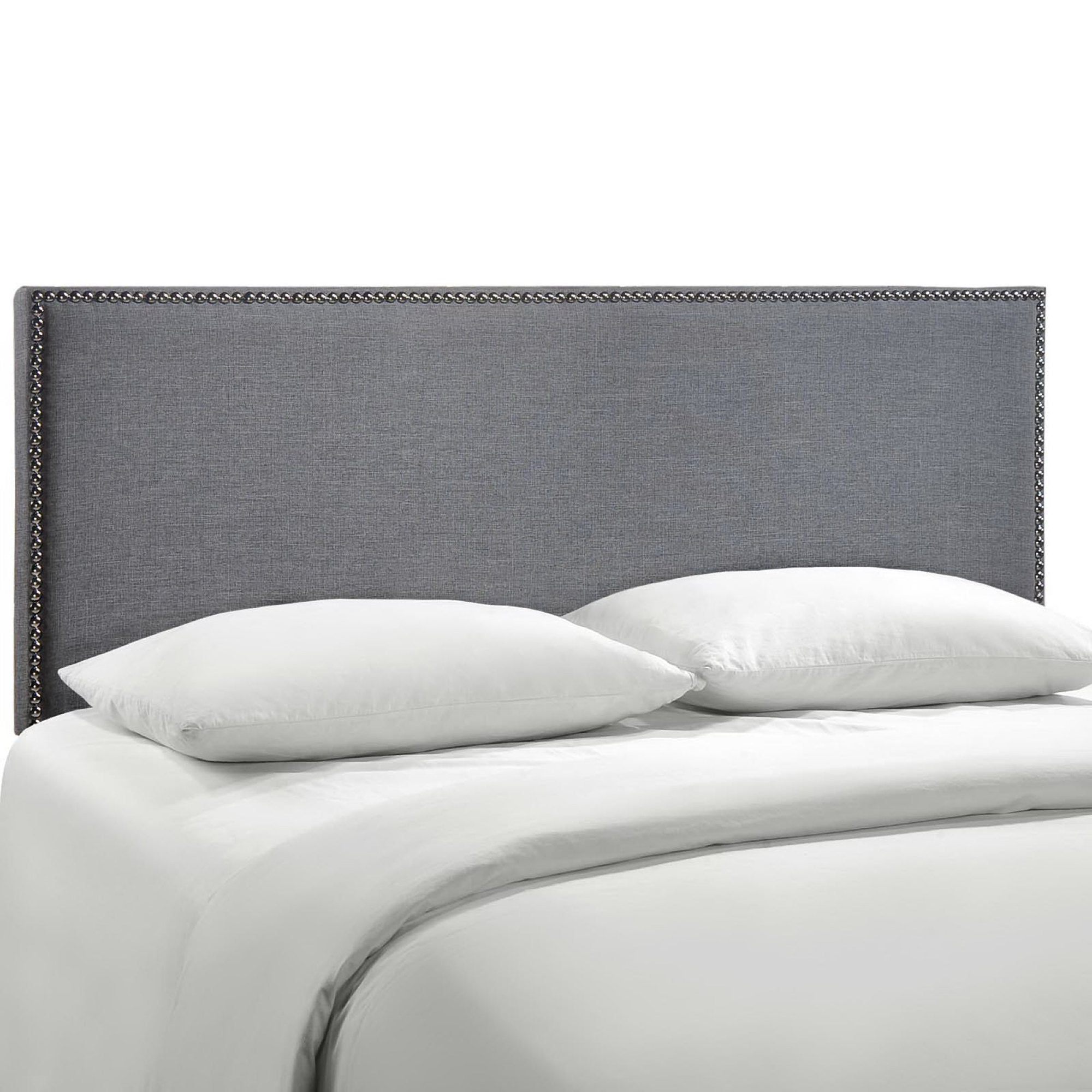 Modway Region Nailhead Upholstered Queen Headboard