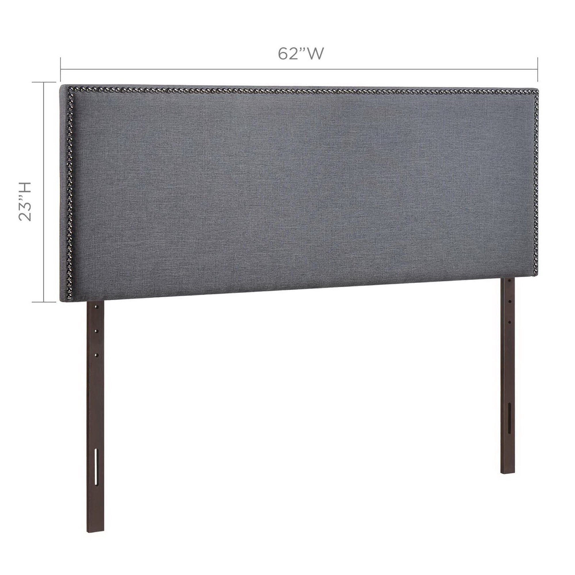 Modway Region Nailhead Upholstered Queen Headboard