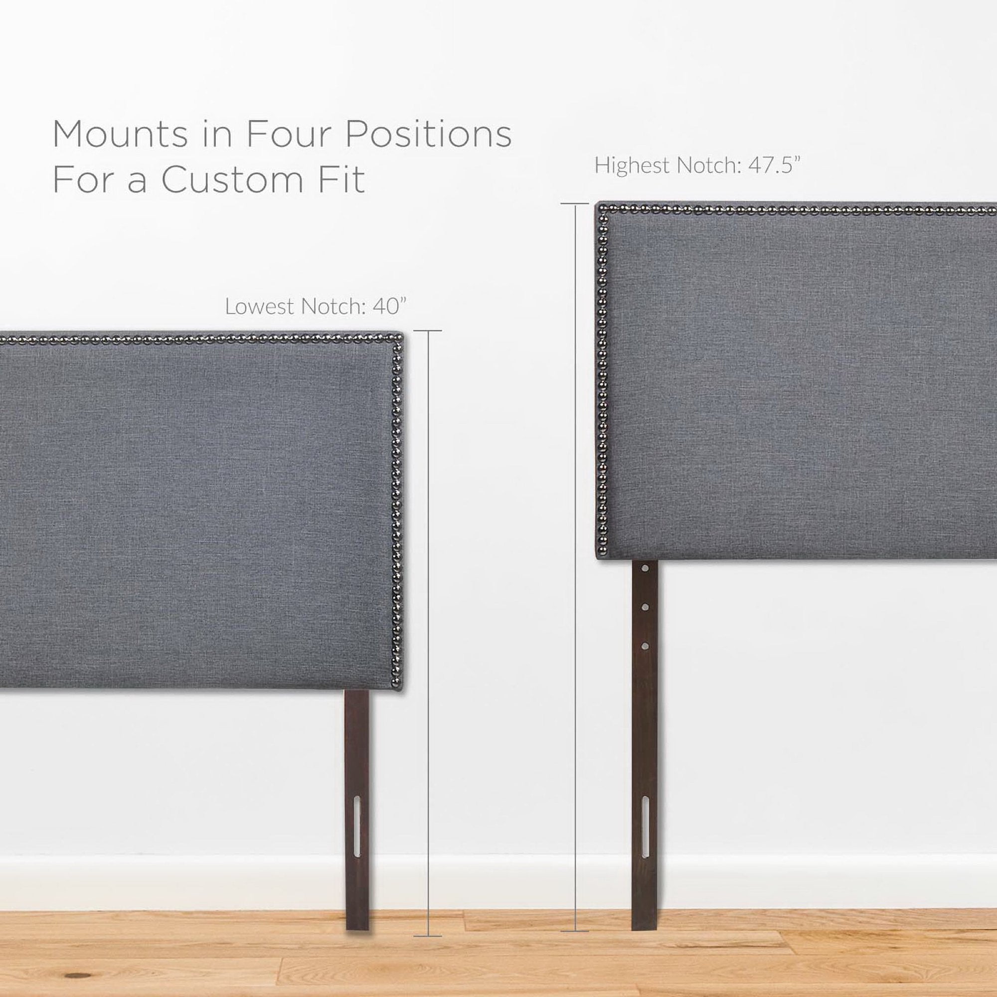 Modway Region Nailhead Upholstered Queen Headboard