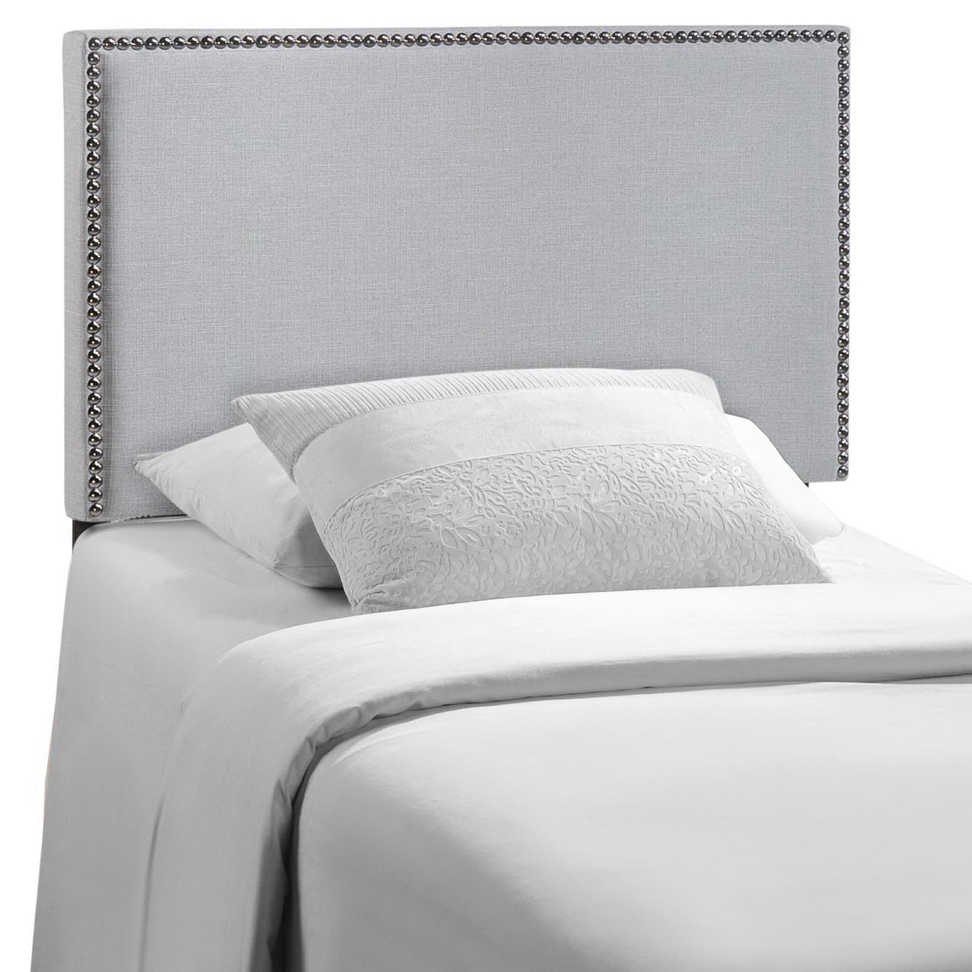 Modway Region Nailhead Upholstered Twin Headboard