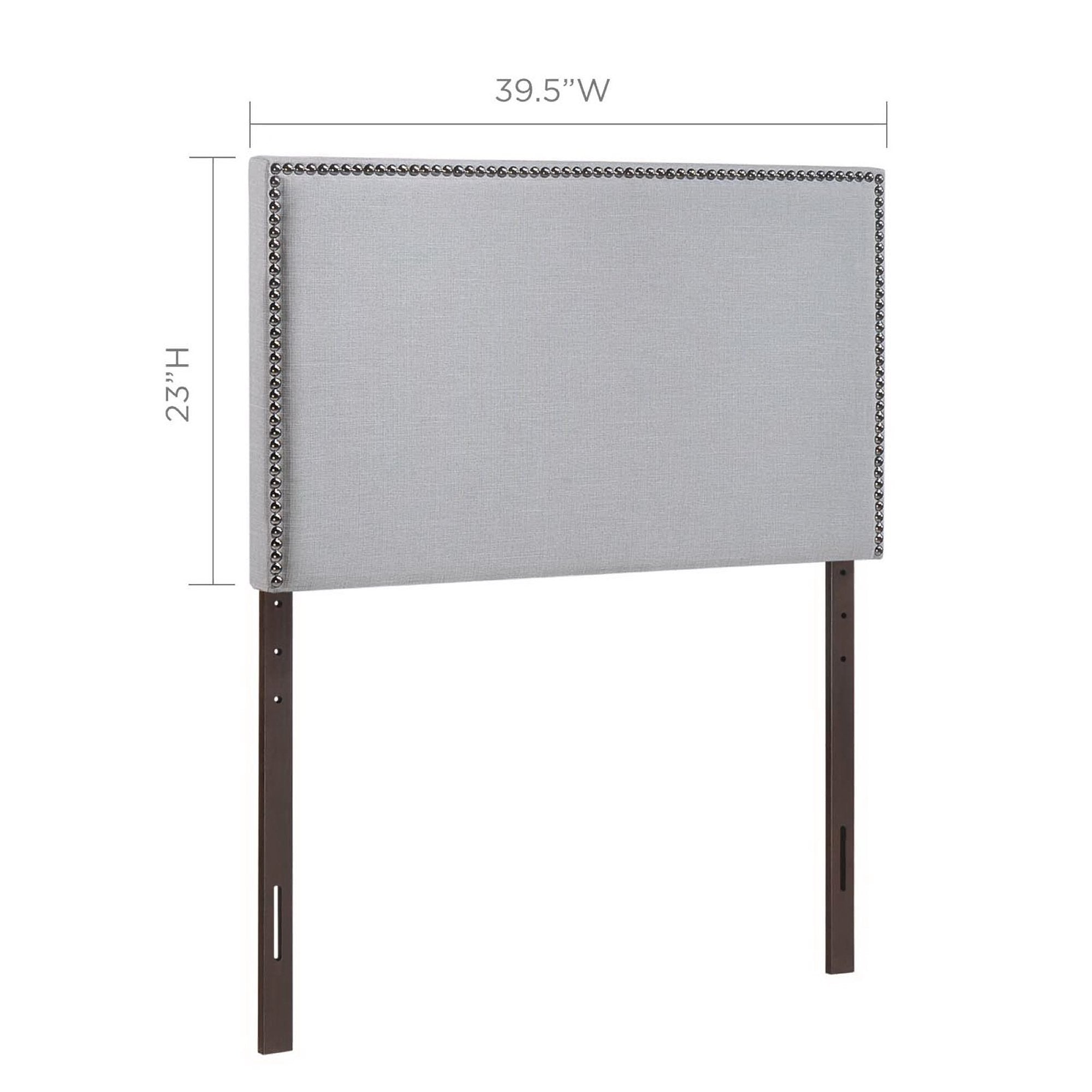 Modway Region Nailhead Upholstered Twin Headboard
