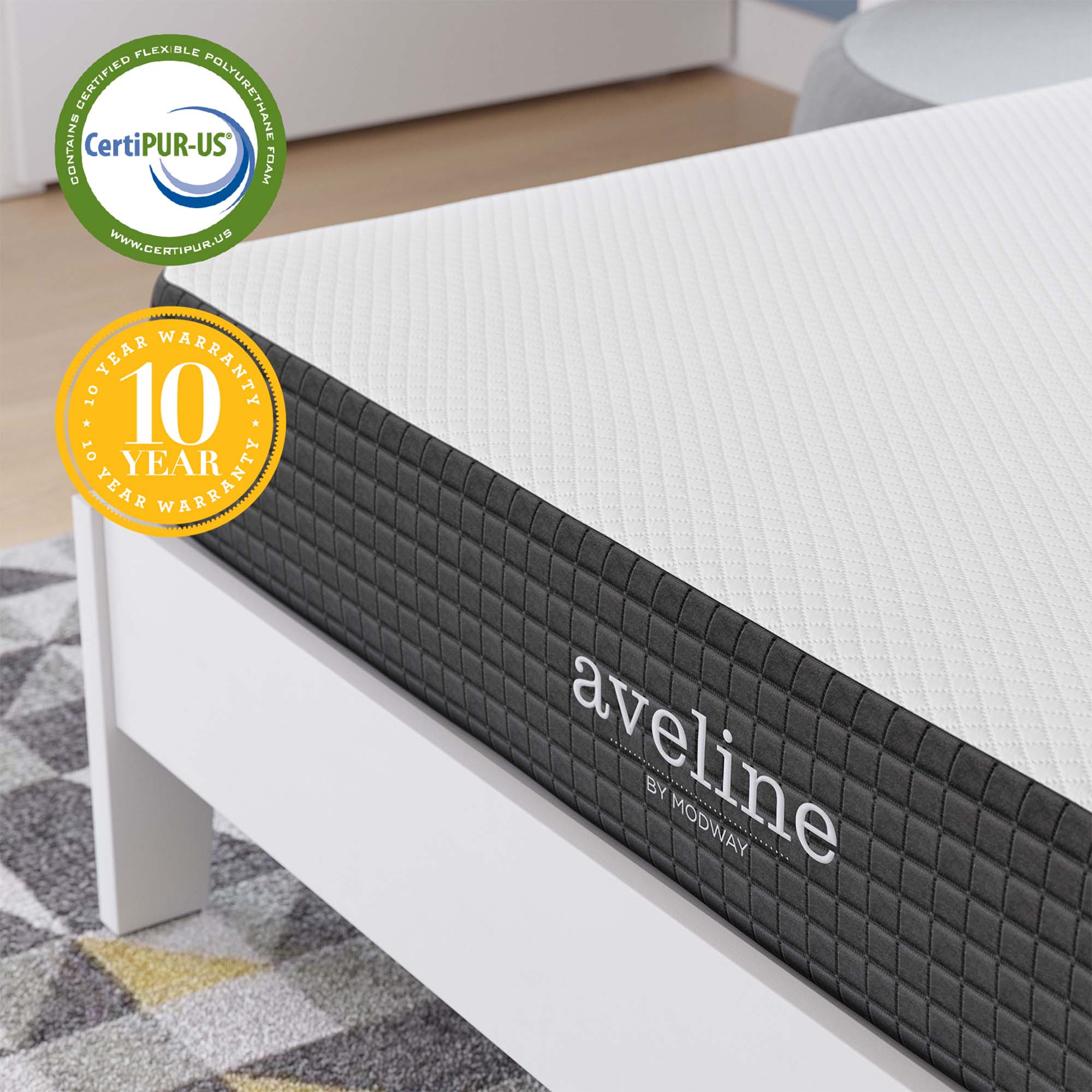 Modway Aveline 8" Full Mattress