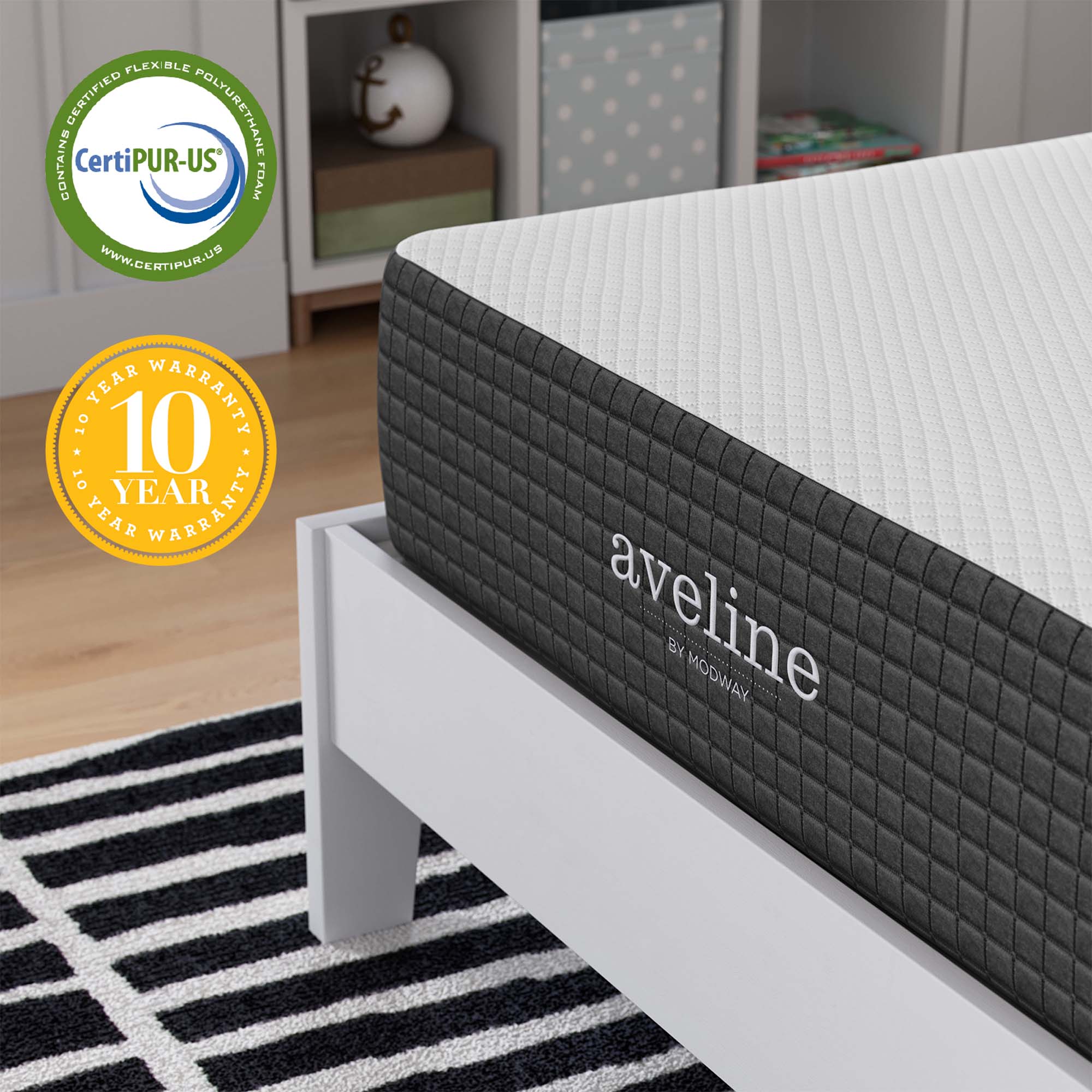 Modway Aveline 10" Twin Mattress