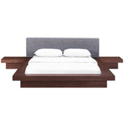Modway Freja 3 Piece Fabric Queen Bedroom Set