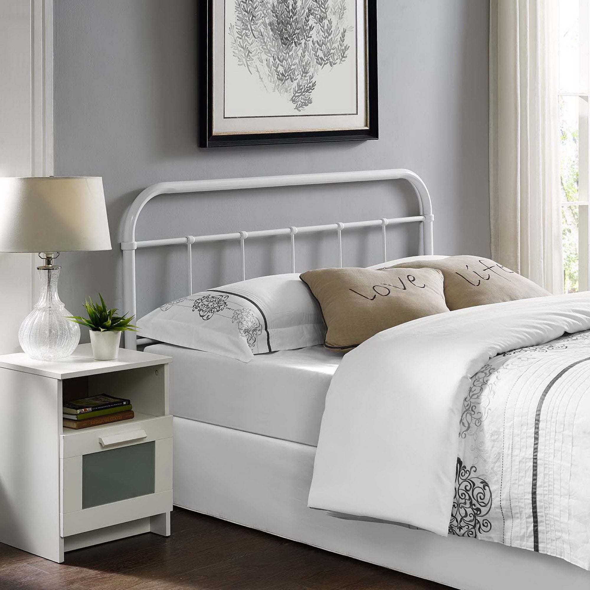 Modway Serena Full Steel Headboard