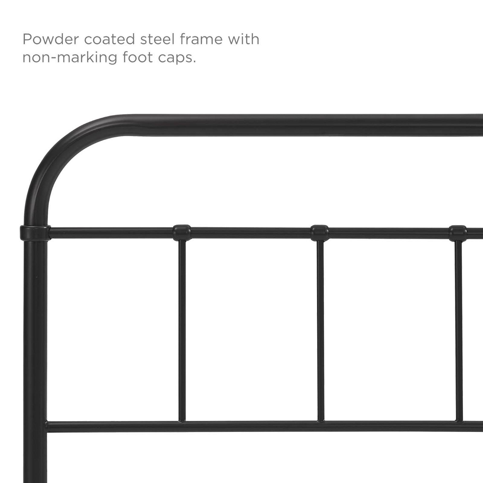 Modway Serena King Steel Headboard