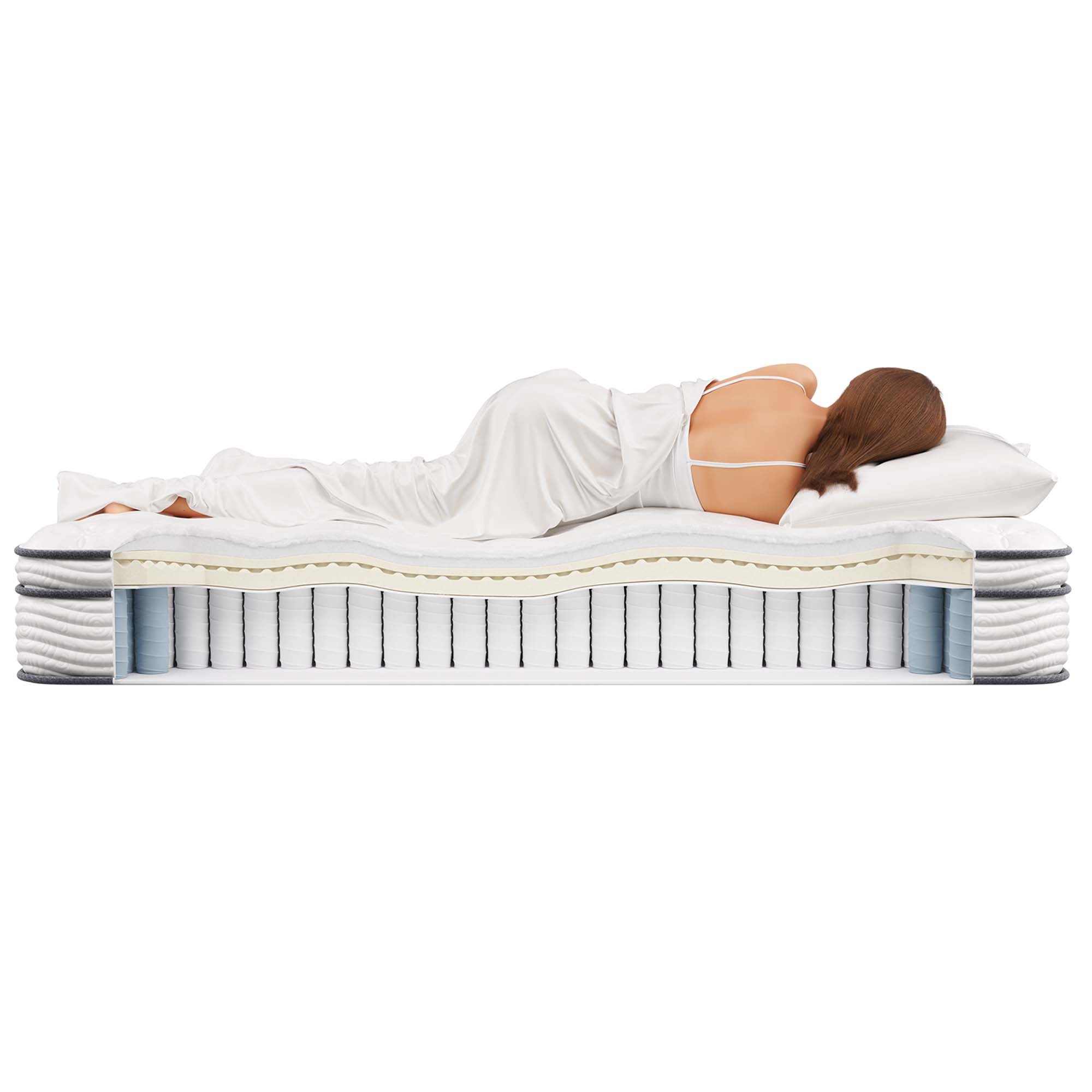 Modway Jenna 10" Innerspring and Foam Twin Mattress
