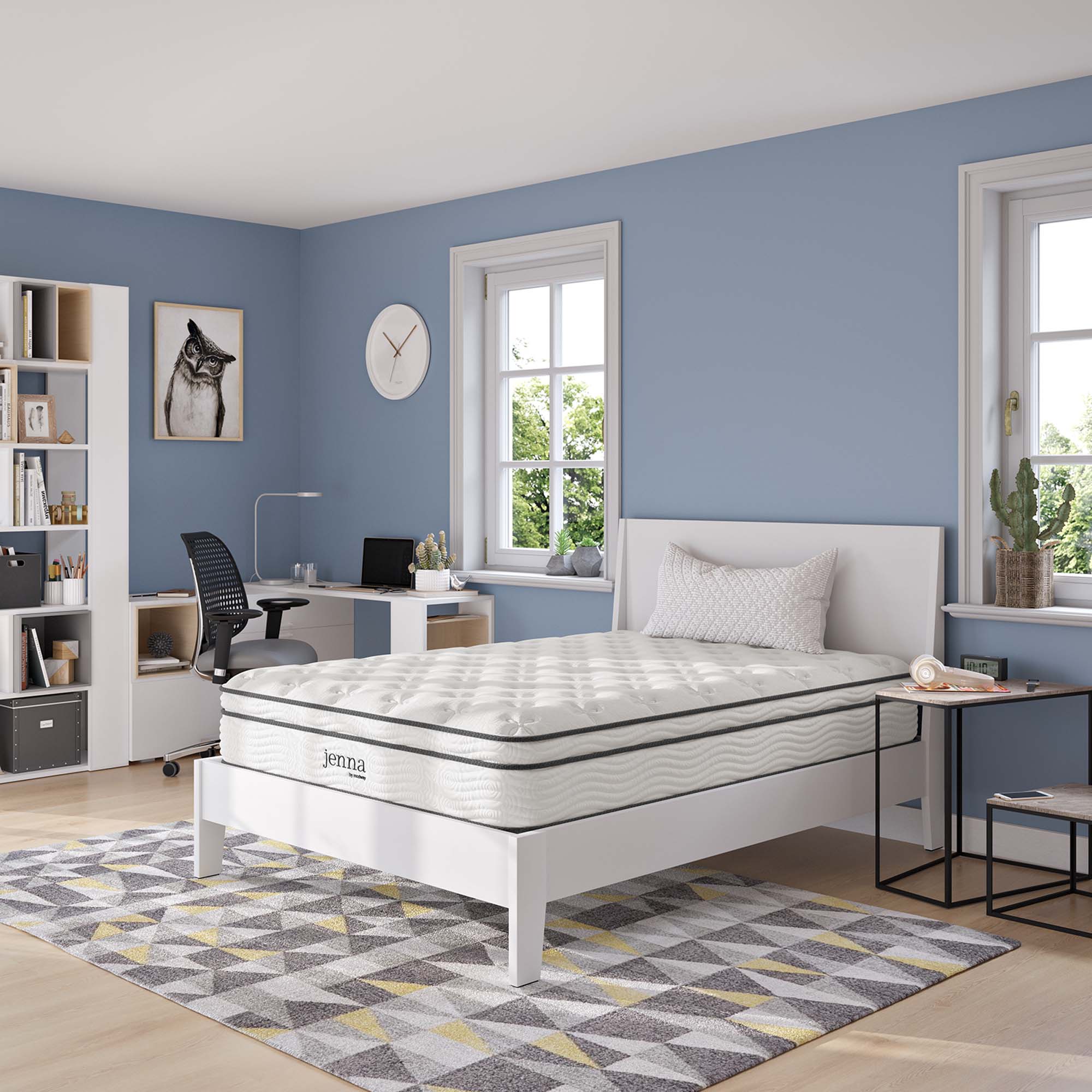 Modway Jenna 10" Innerspring and Foam Full Mattress