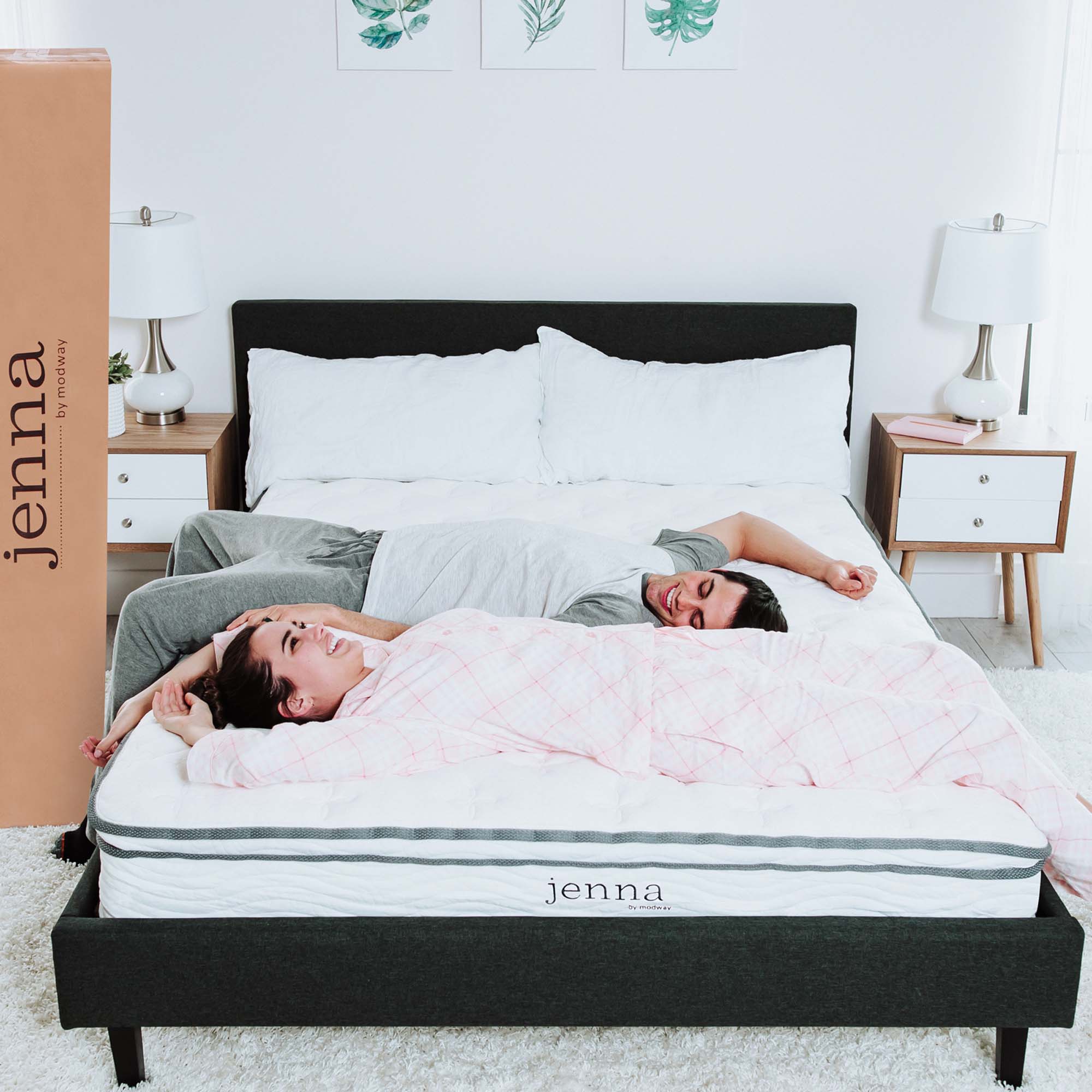 Modway Jenna 10" Innerspring and Foam King Mattress