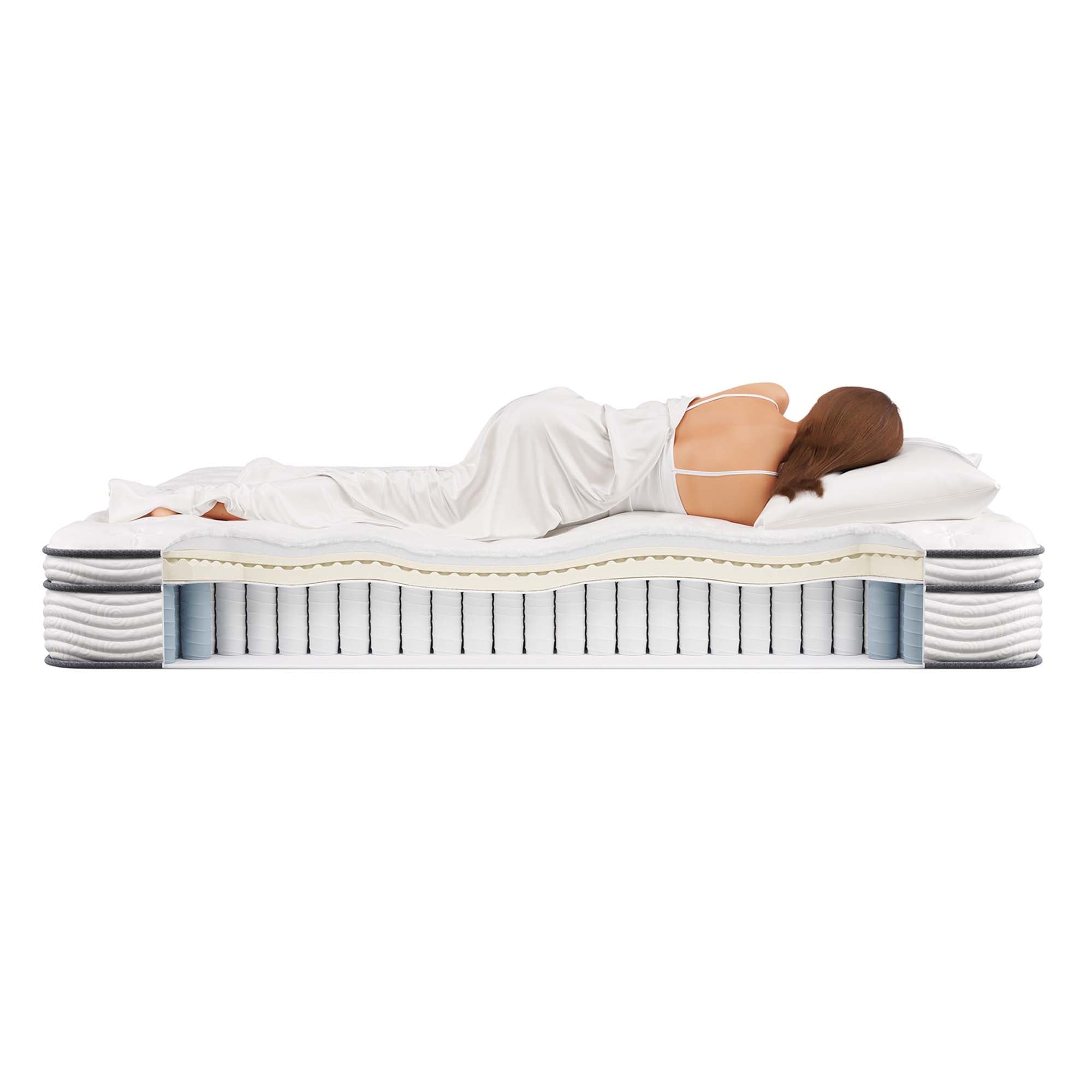 Modway Jenna 10" Innerspring and Foam King Mattress