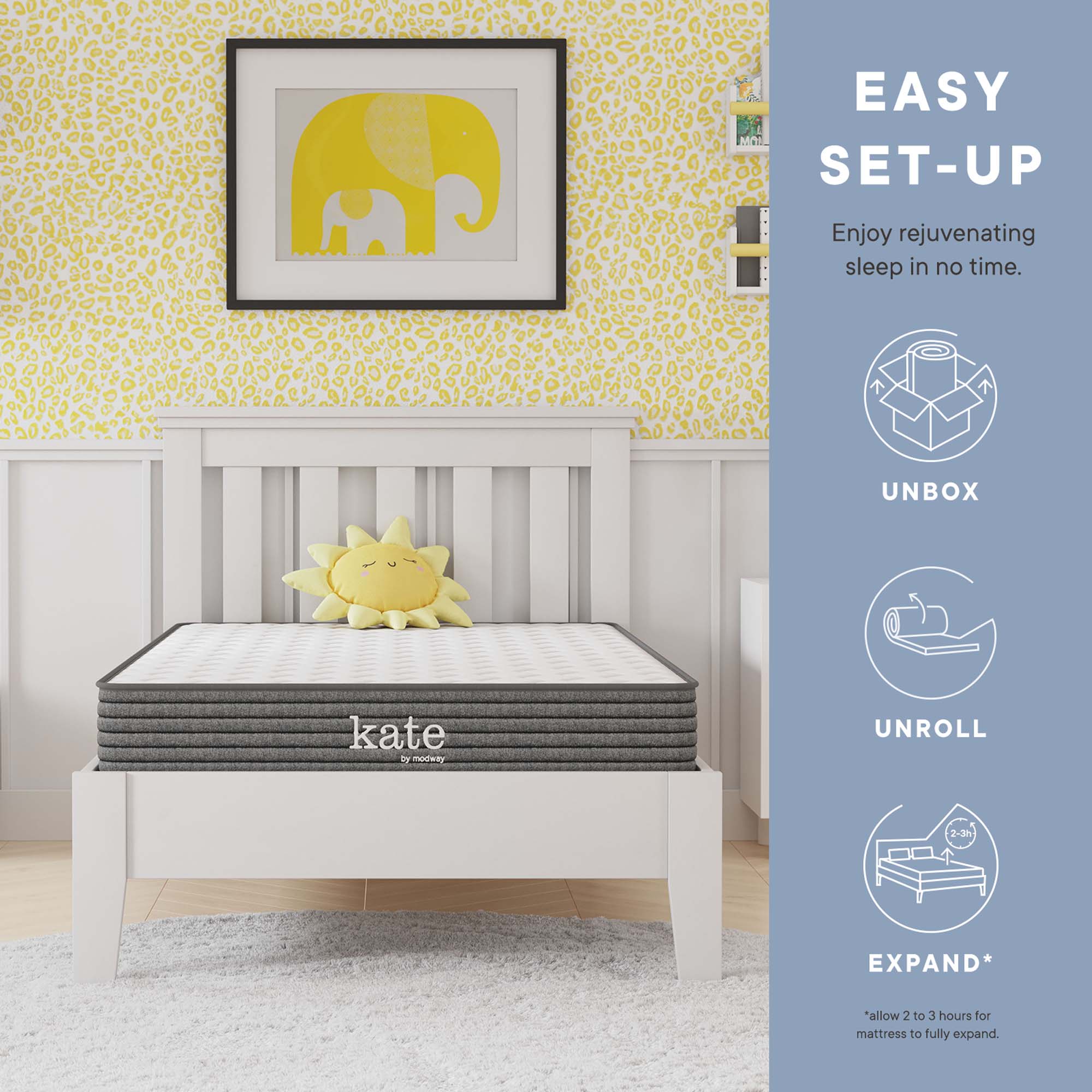 Modway Kate 6" Twin Mattress