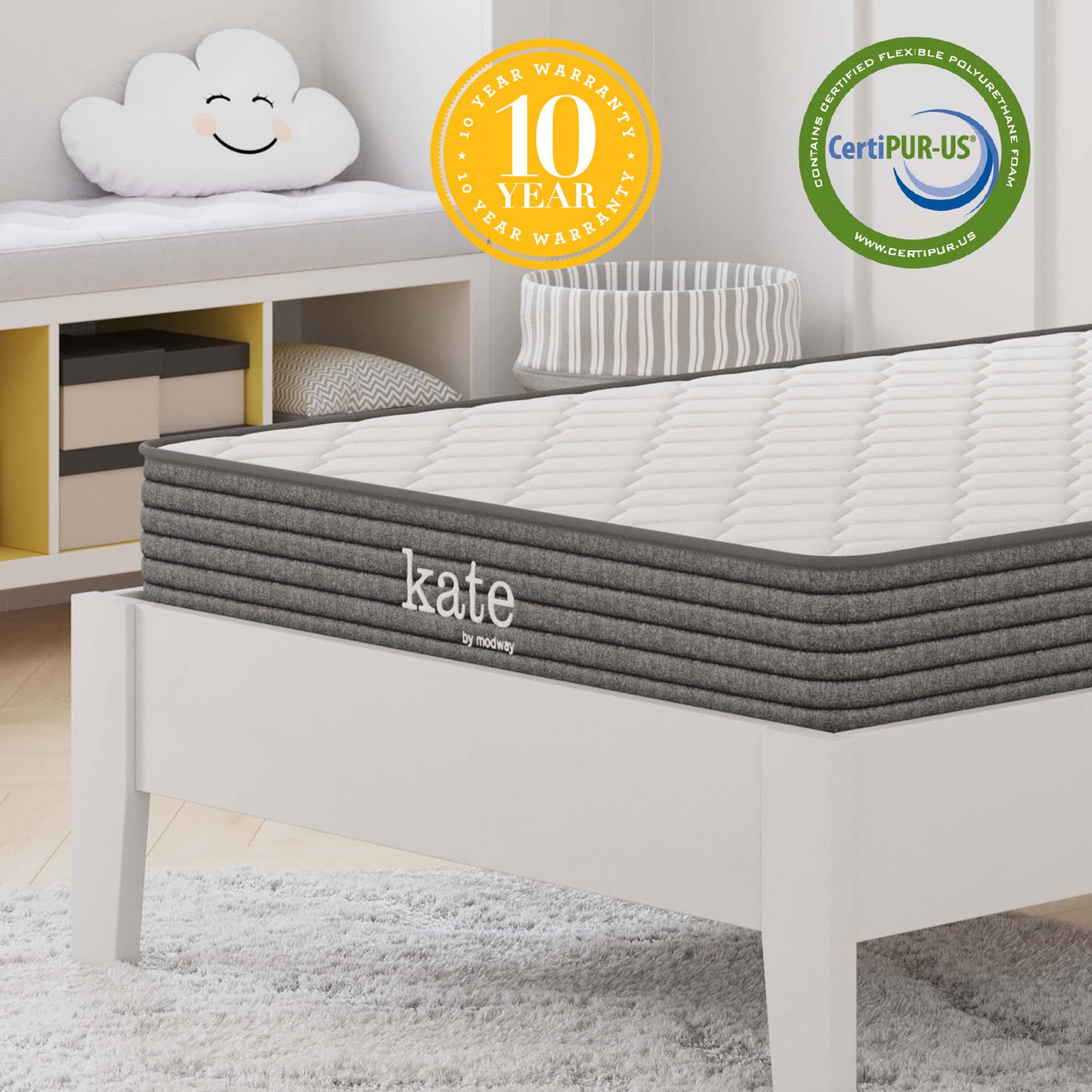 Modway Kate 6" Twin Mattress