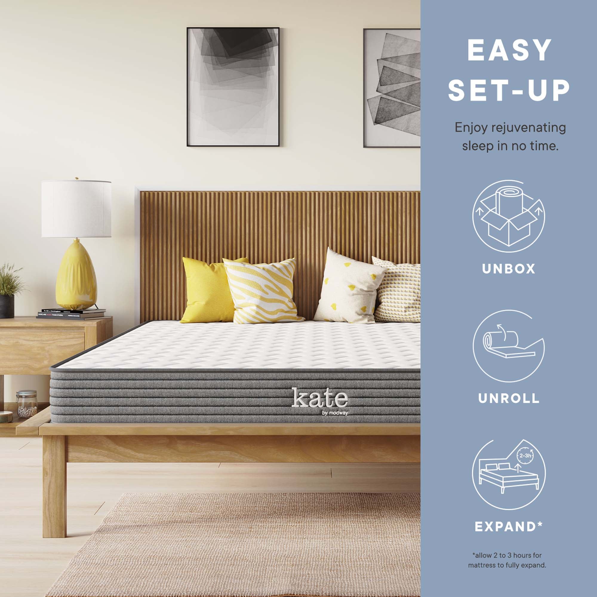 Modway Kate 6" Queen Mattress