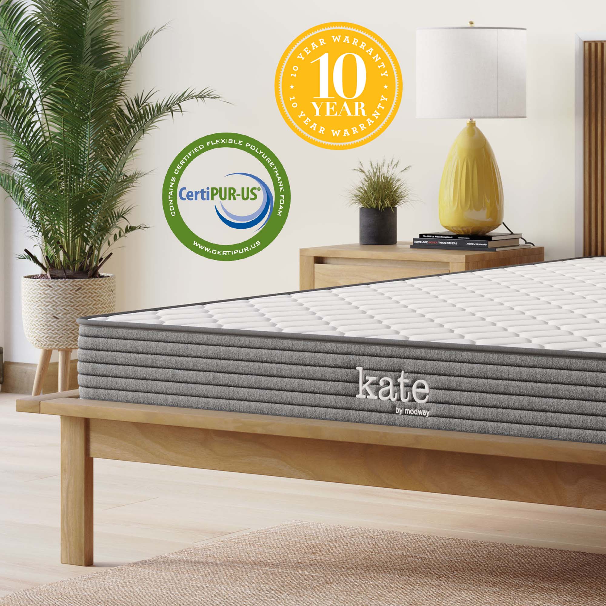 Modway Kate 6" Queen Mattress