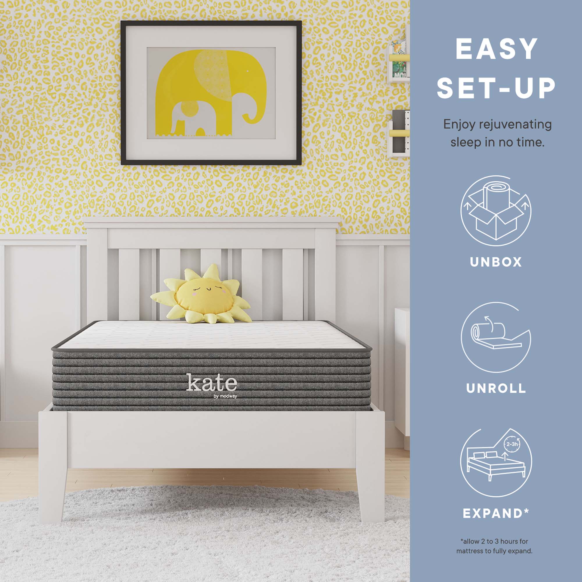 Modway Kate 8" Twin Mattress