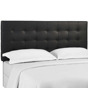 Modway Paisley Tufted Upholstered Faux Leather Full / Queen Headboard