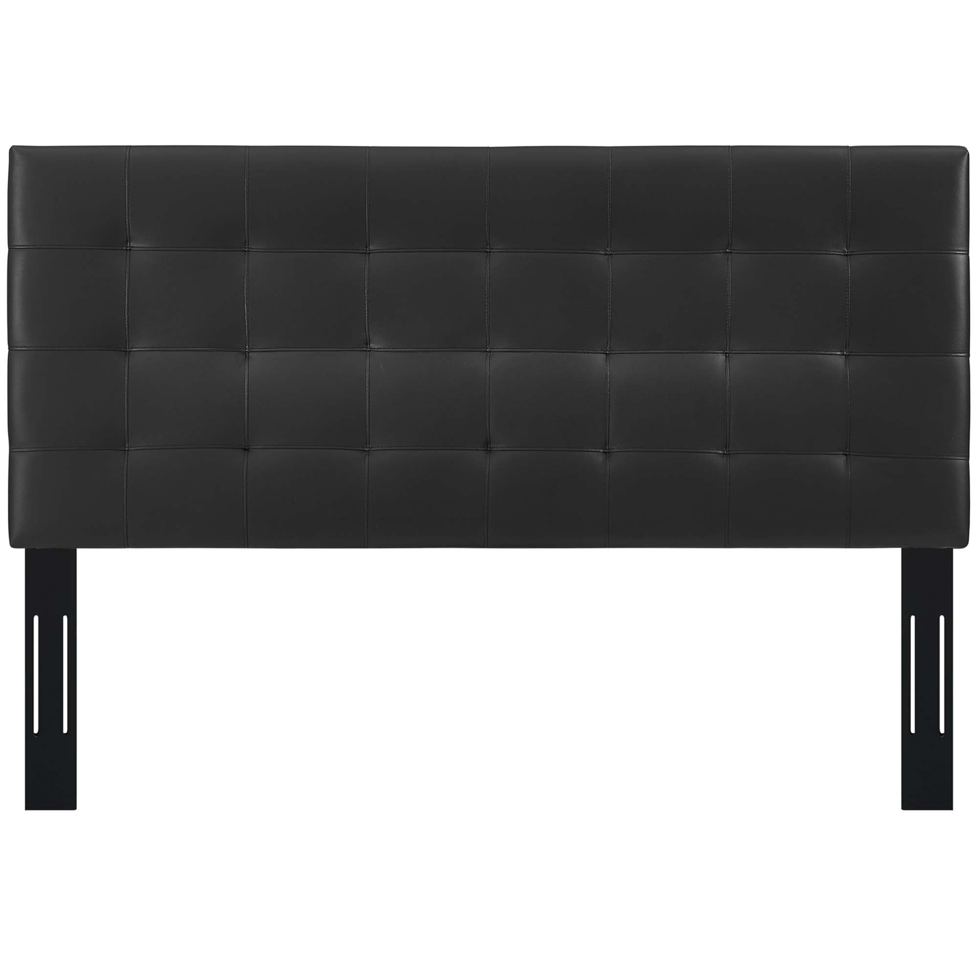Modway Paisley Tufted Upholstered Faux Leather Full / Queen Headboard