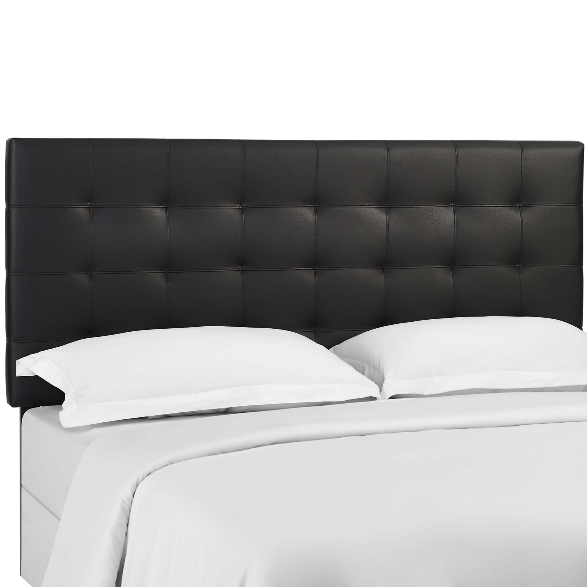 Modway Paisley Tufted Upholstered Faux Leather King and California King Headboard