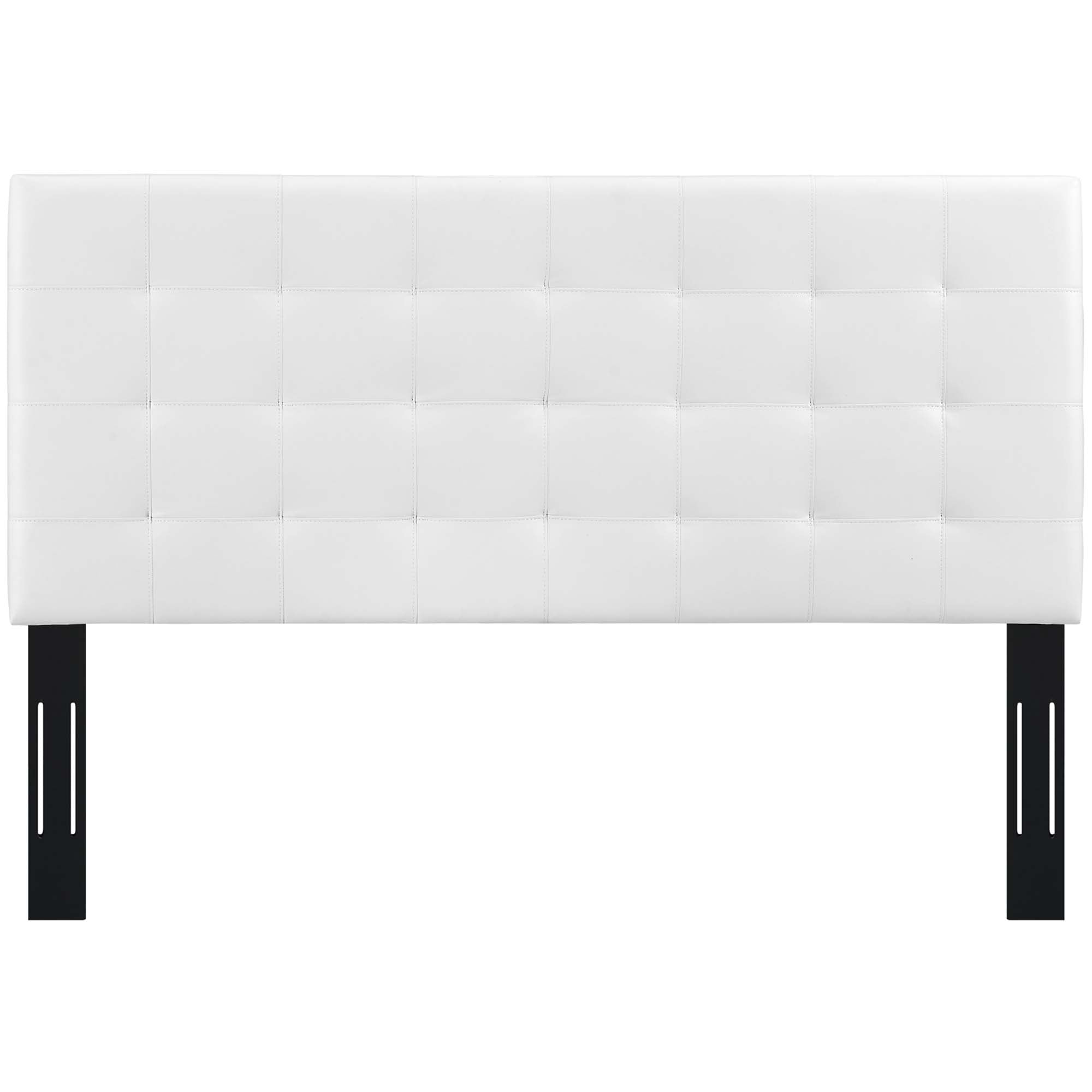 Modway Paisley Tufted Upholstered Faux Leather King and California King Headboard