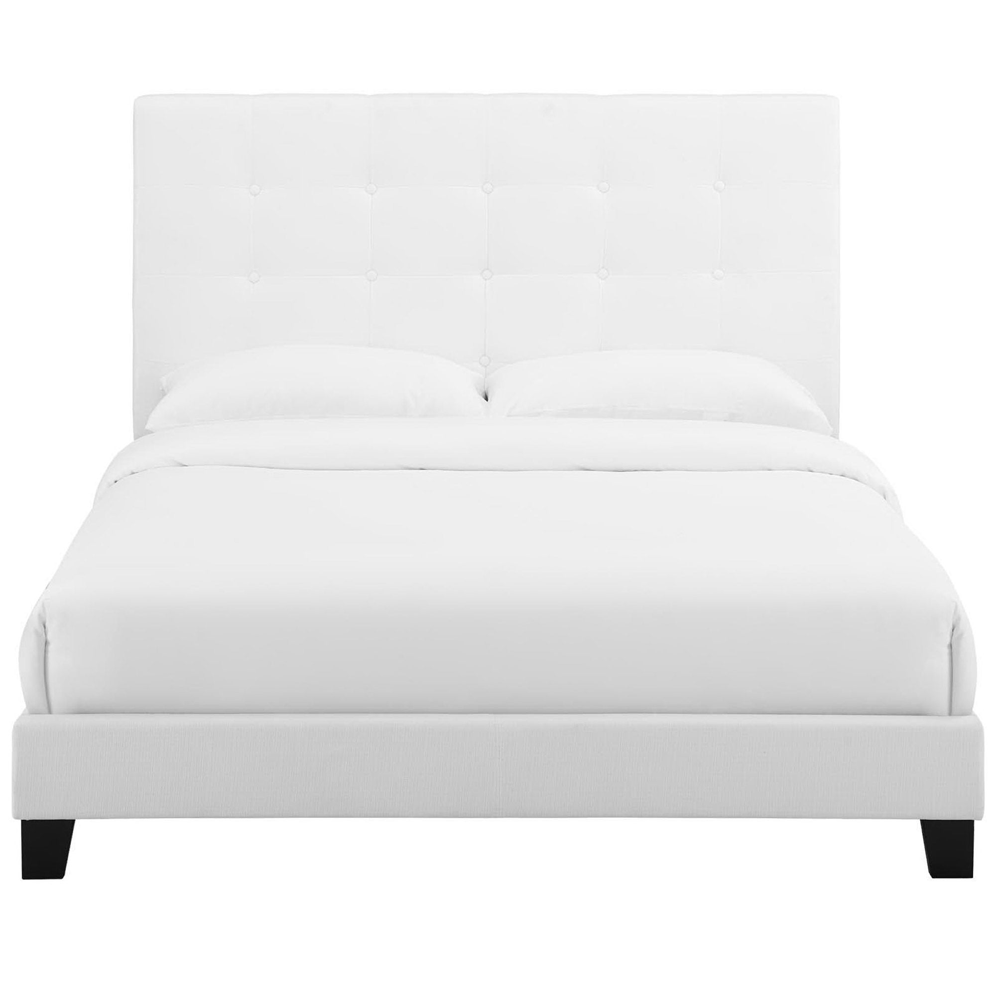 Modway Melanie Tufted Button Upholstered Fabric Full Platform Bed