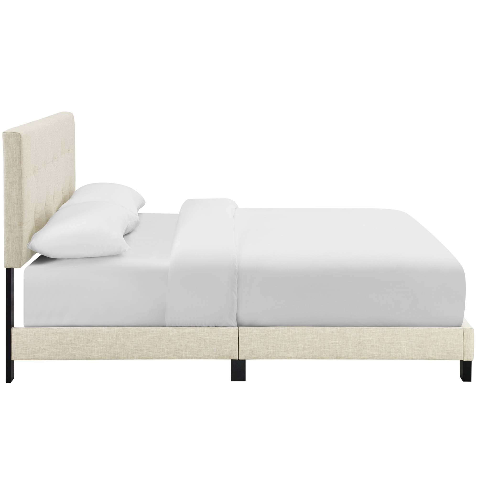Modway Amira Upholstered Fabric King Bed