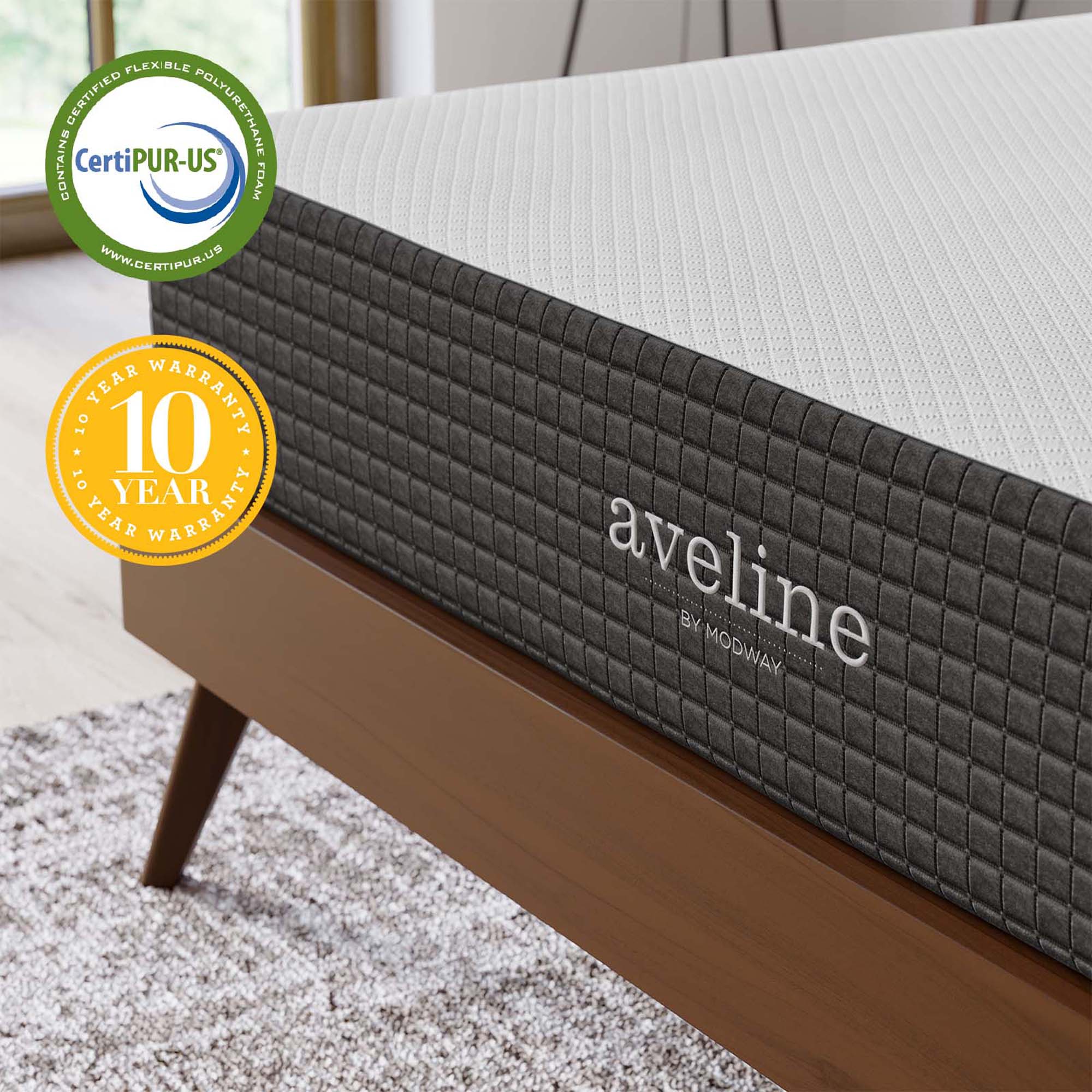 Modway Aveline 10" California King Mattress