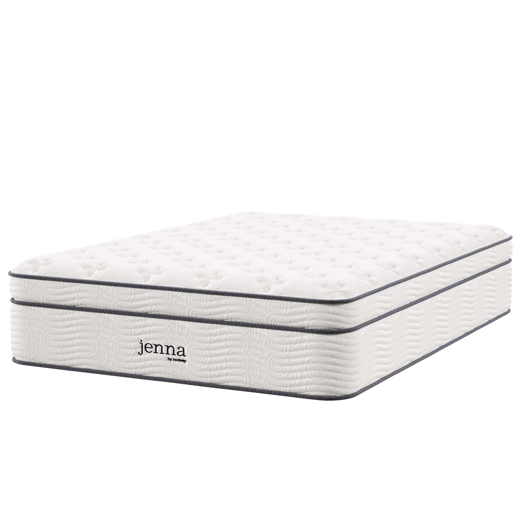 Modway Jenna 14" Innerspring and Foam Full Mattress