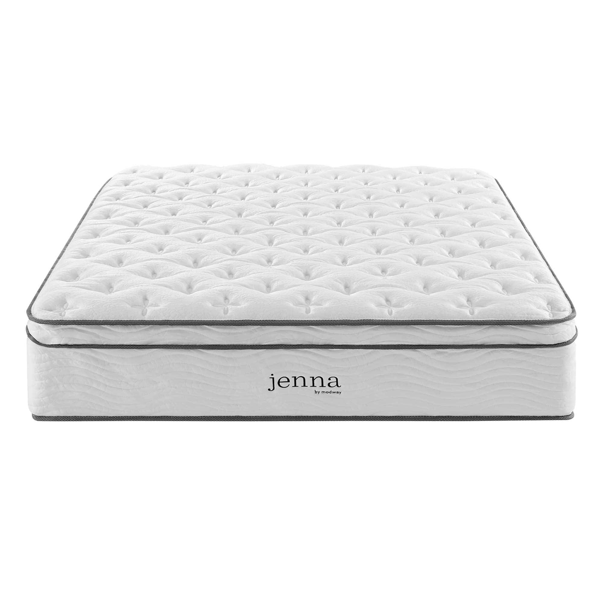 Modway Jenna 14" Innerspring and Foam Queen Mattress