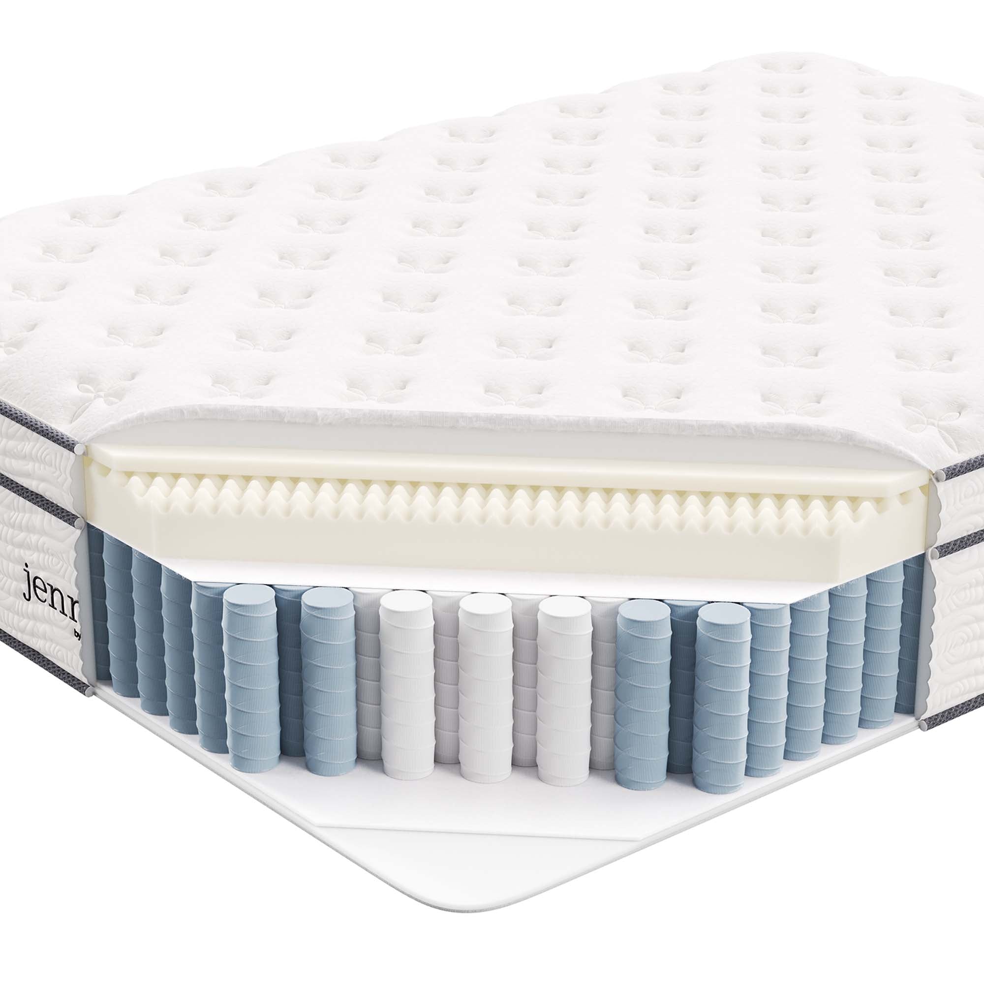 Modway Jenna 14" Innerspring and Foam Queen Mattress