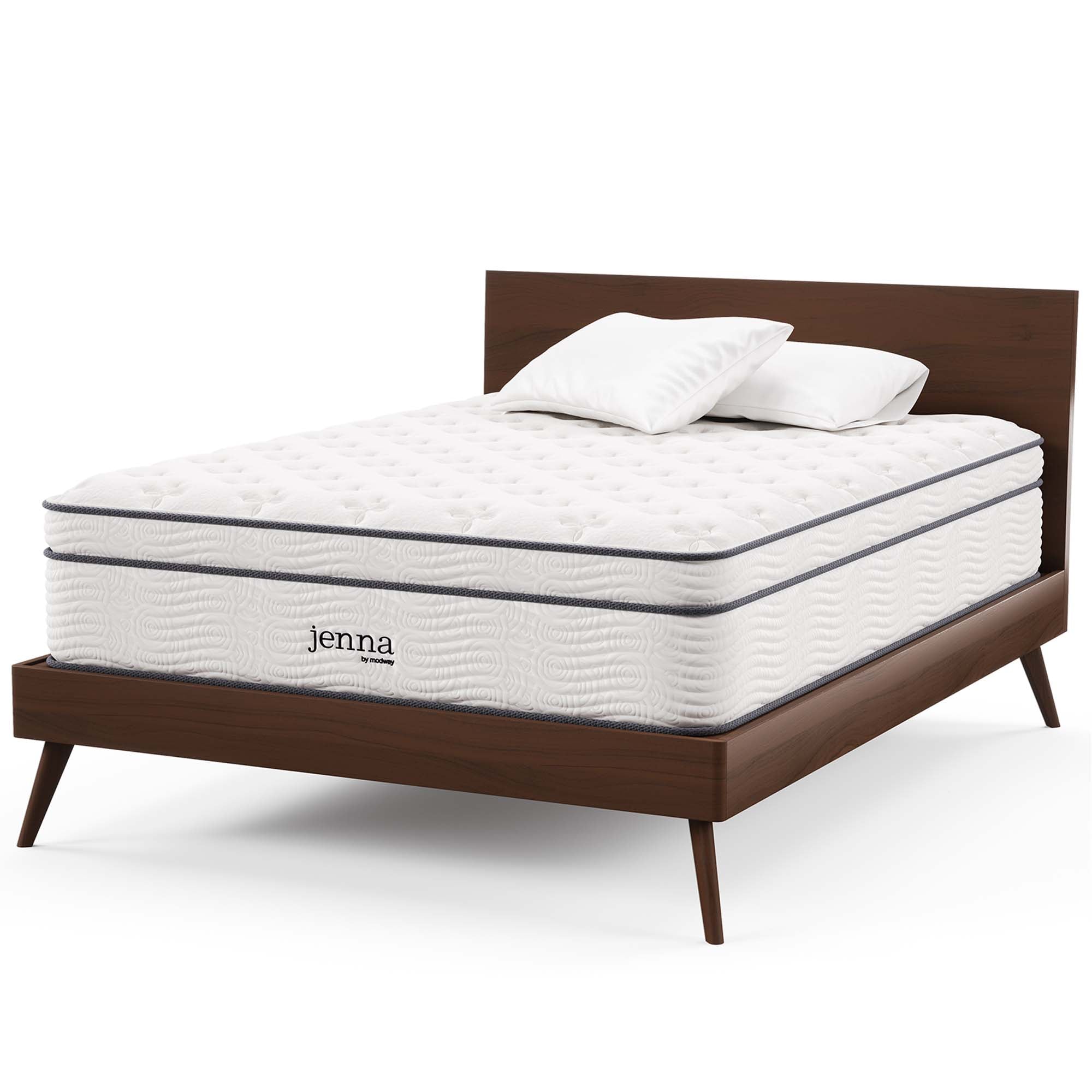 Modway Jenna 14" Innerspring and Foam Queen Mattress