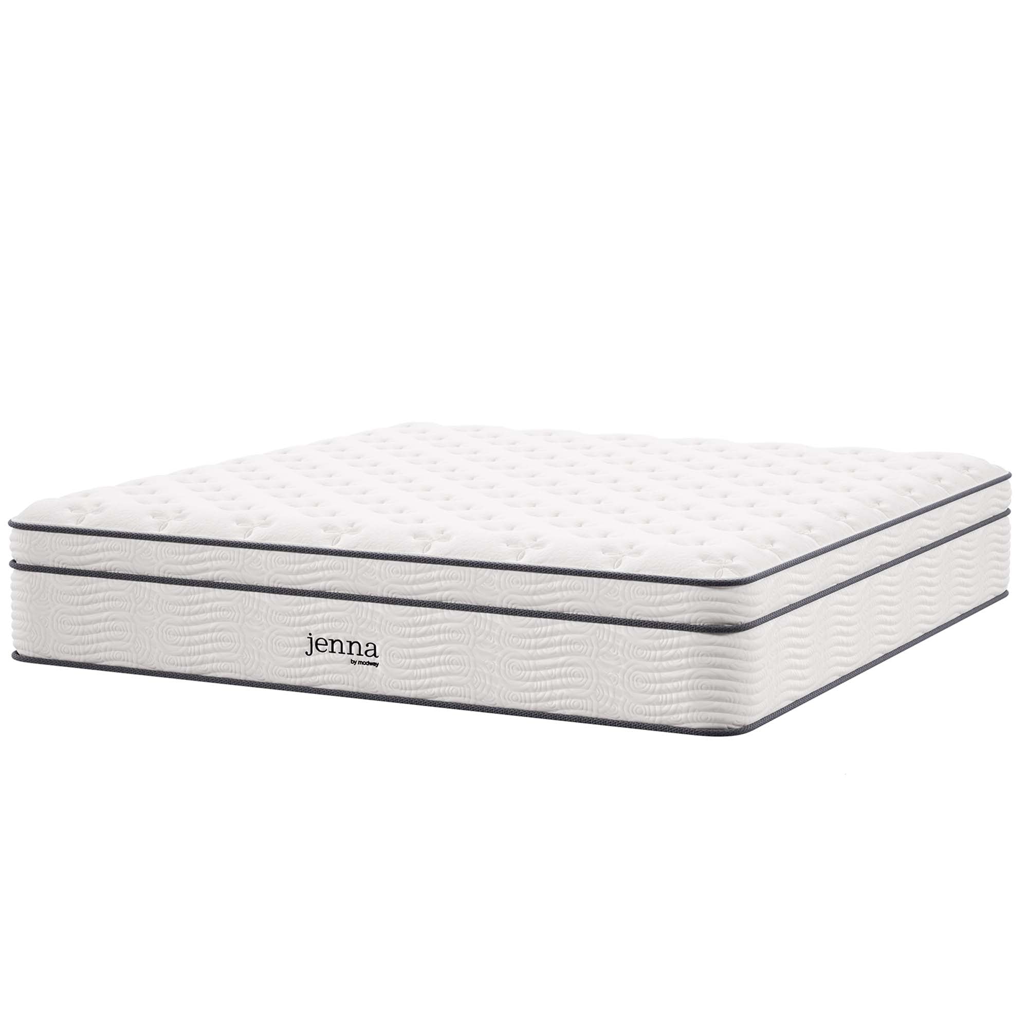 Modway Jenna 14" Innerspring and Foam King Mattress