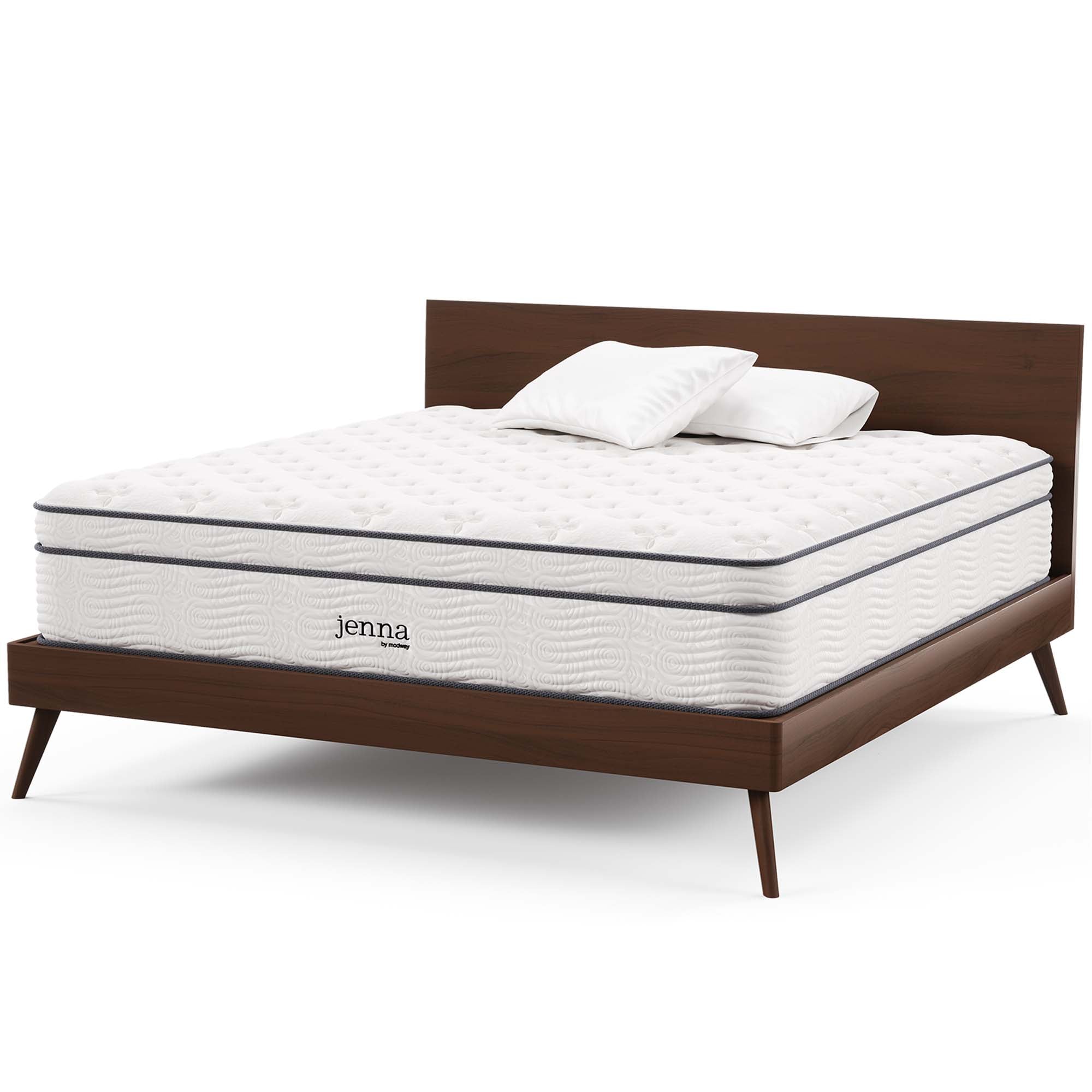 Modway Jenna 14" Innerspring and Foam California King Mattress